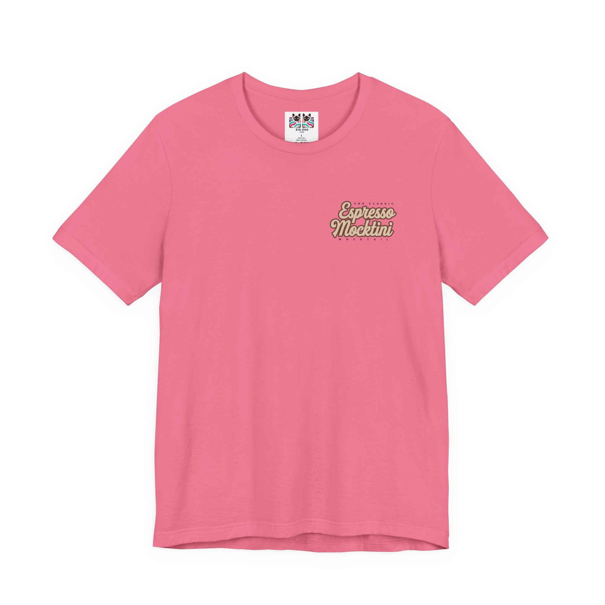 The Classic Espresso Mocktini Mocktail T-Shirt – Featuring Bold Coffee Drink Graphic