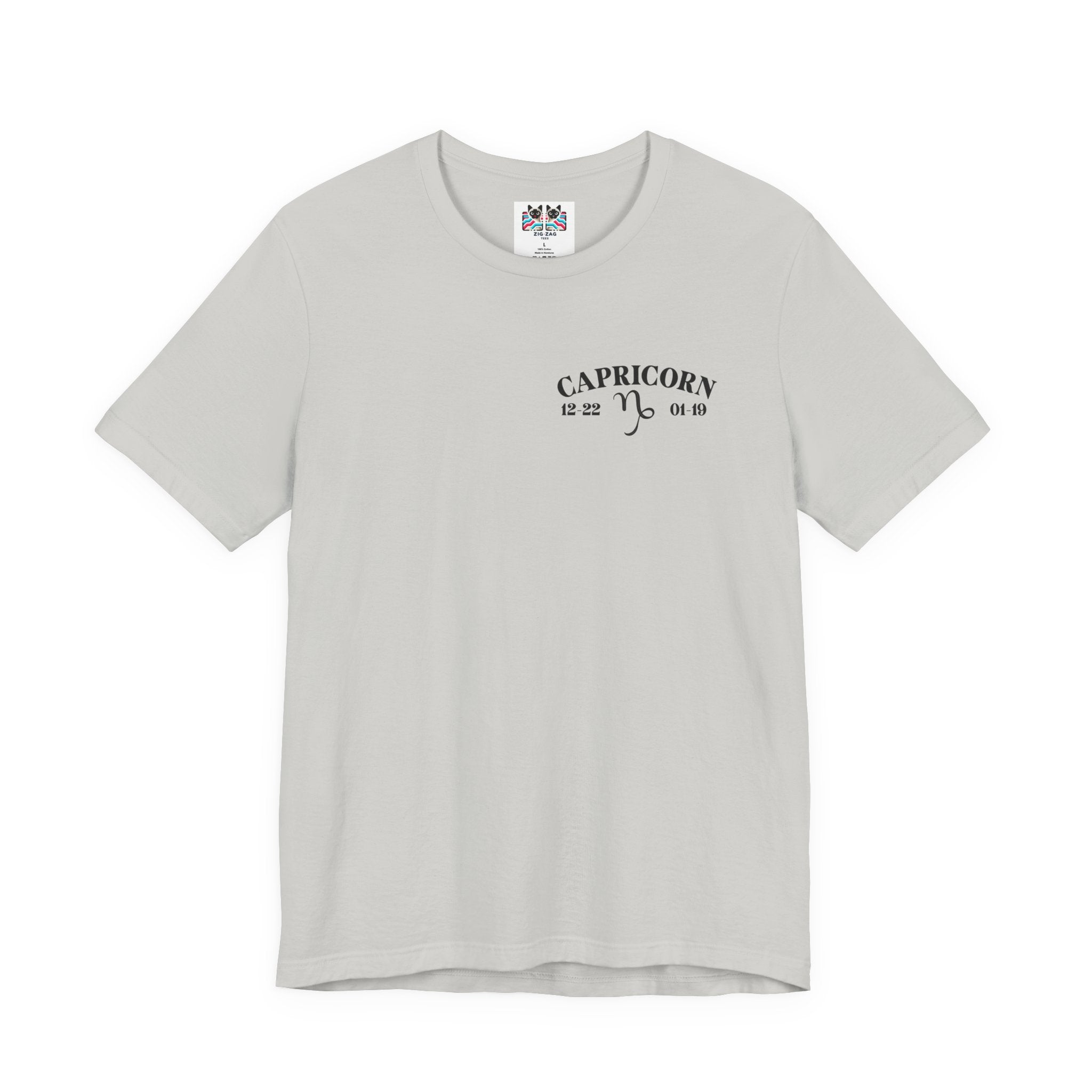 Capricorn Constellation & Floral Zodiac T-Shirt – December 22 to January 19