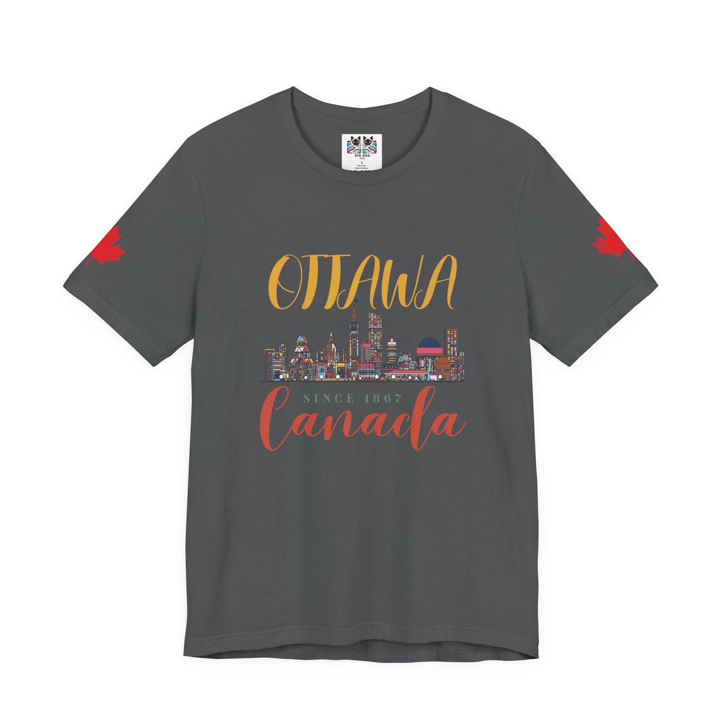 Ottawa Canada Skyline Since 1867 T-Shirt