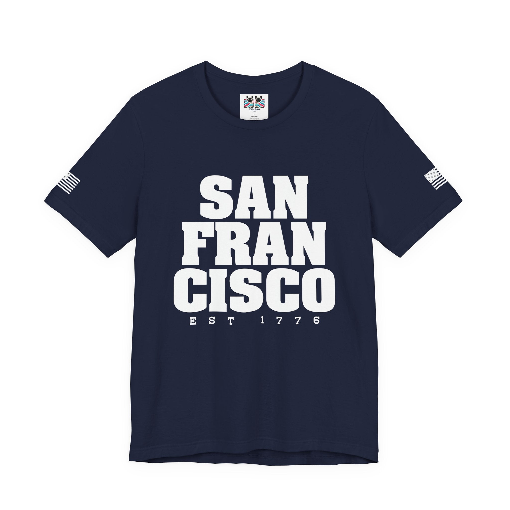California Bay Area T-Shirt – Bold Varsity Style Graphic Tee