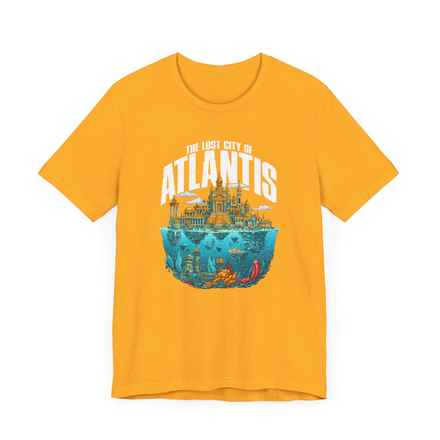 Atlantis Found Tee, Lost Civilization Shirt, Ocean Mystery Graphic Tee, Ancient History Fan Top, Explorer Gift