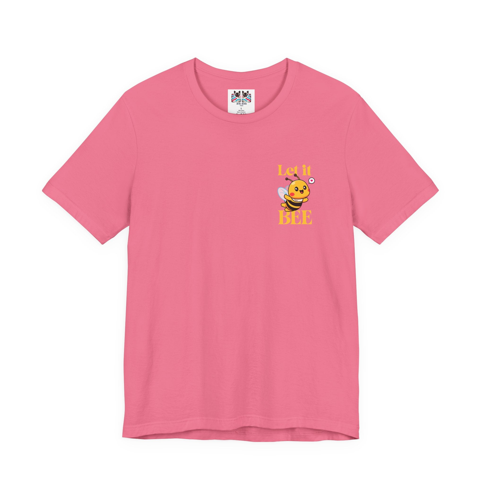Let It Bee Happy Flying Bee T-Shirt