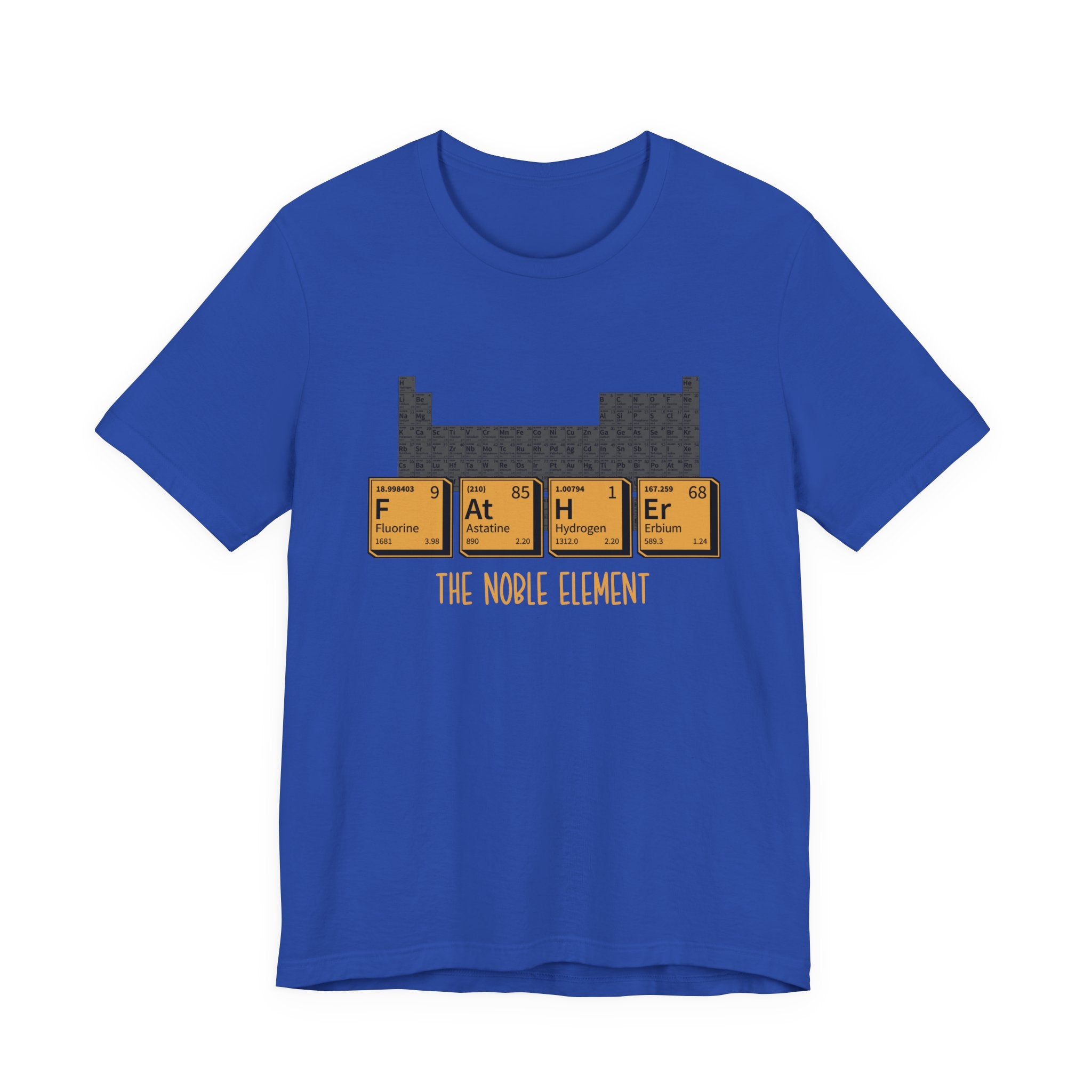 Funny Periodic Table T-Shirt – F At H Ar The Nobel Element Science Pun Tee