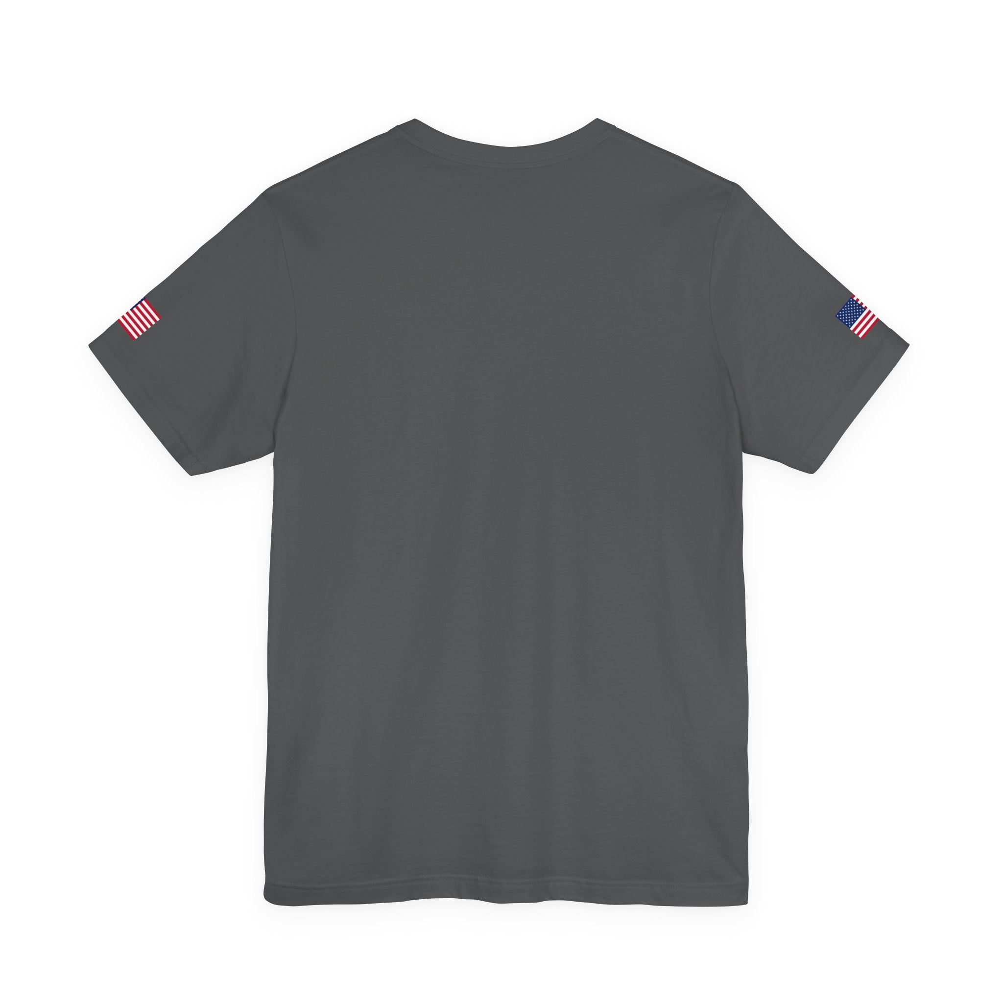 Custom T-Shirt - American Flag Heart T-Shirt – Love USA Patriotic Pride Graphic Tee
