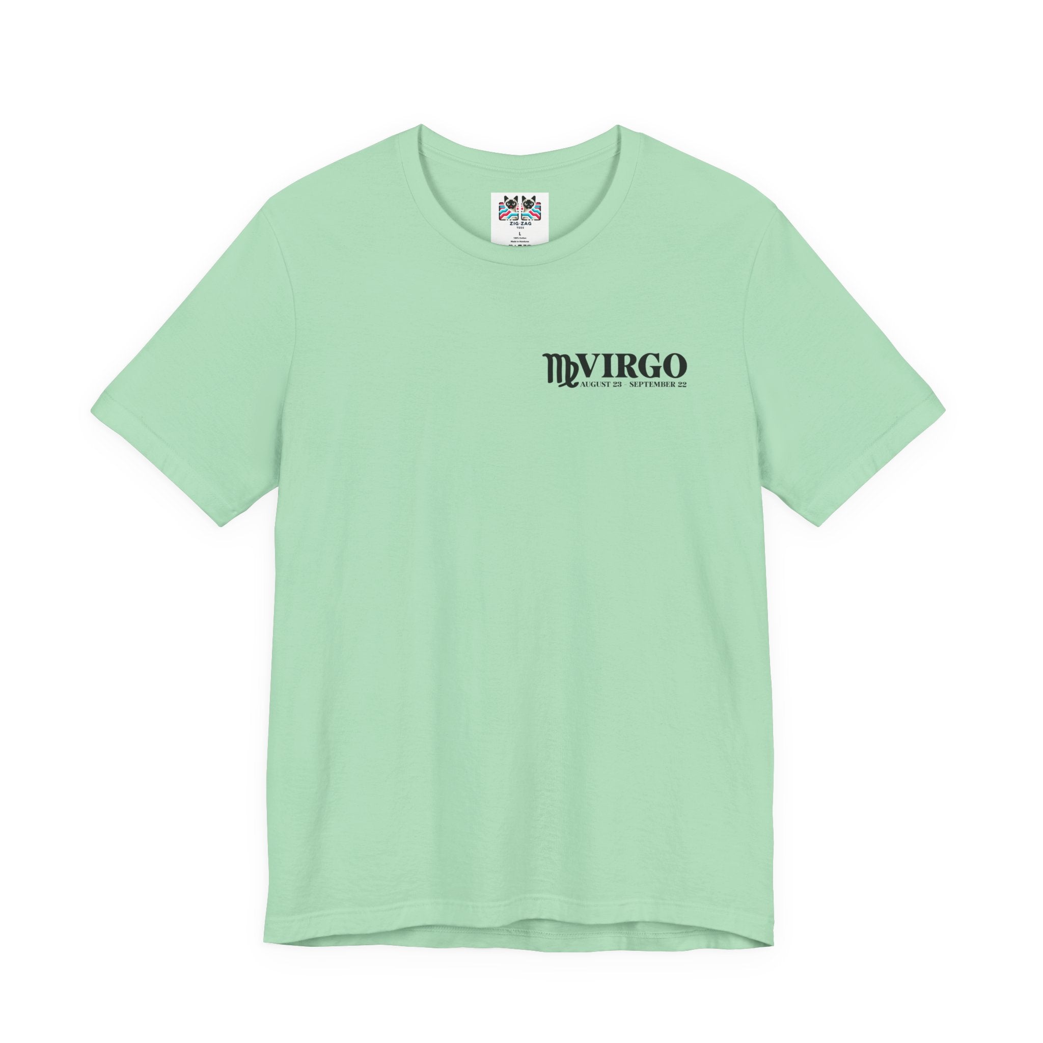 Virgo Lady Zodiac T-Shirt – Excellence Is Not an Act but a Habit
