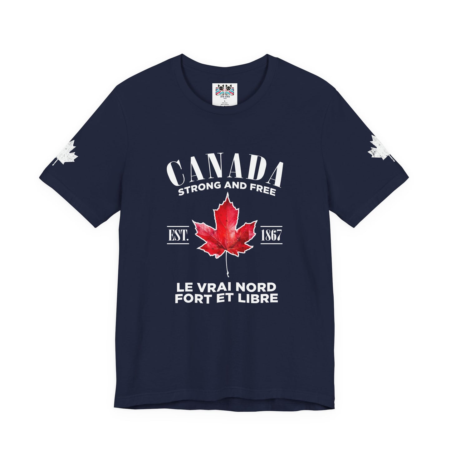 Canada Strong and Free True Maple Heritage T-Shirt