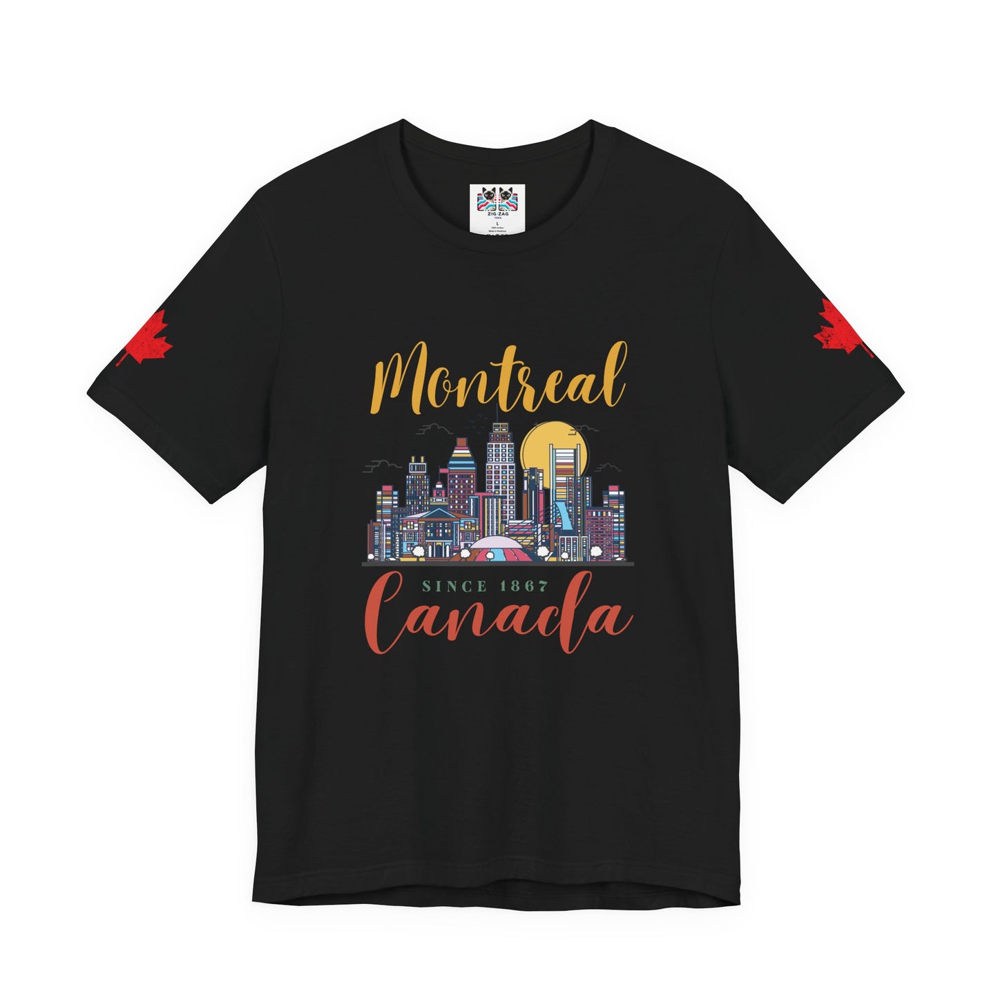Montreal Skyline Canada Since 1867 T-Shirt