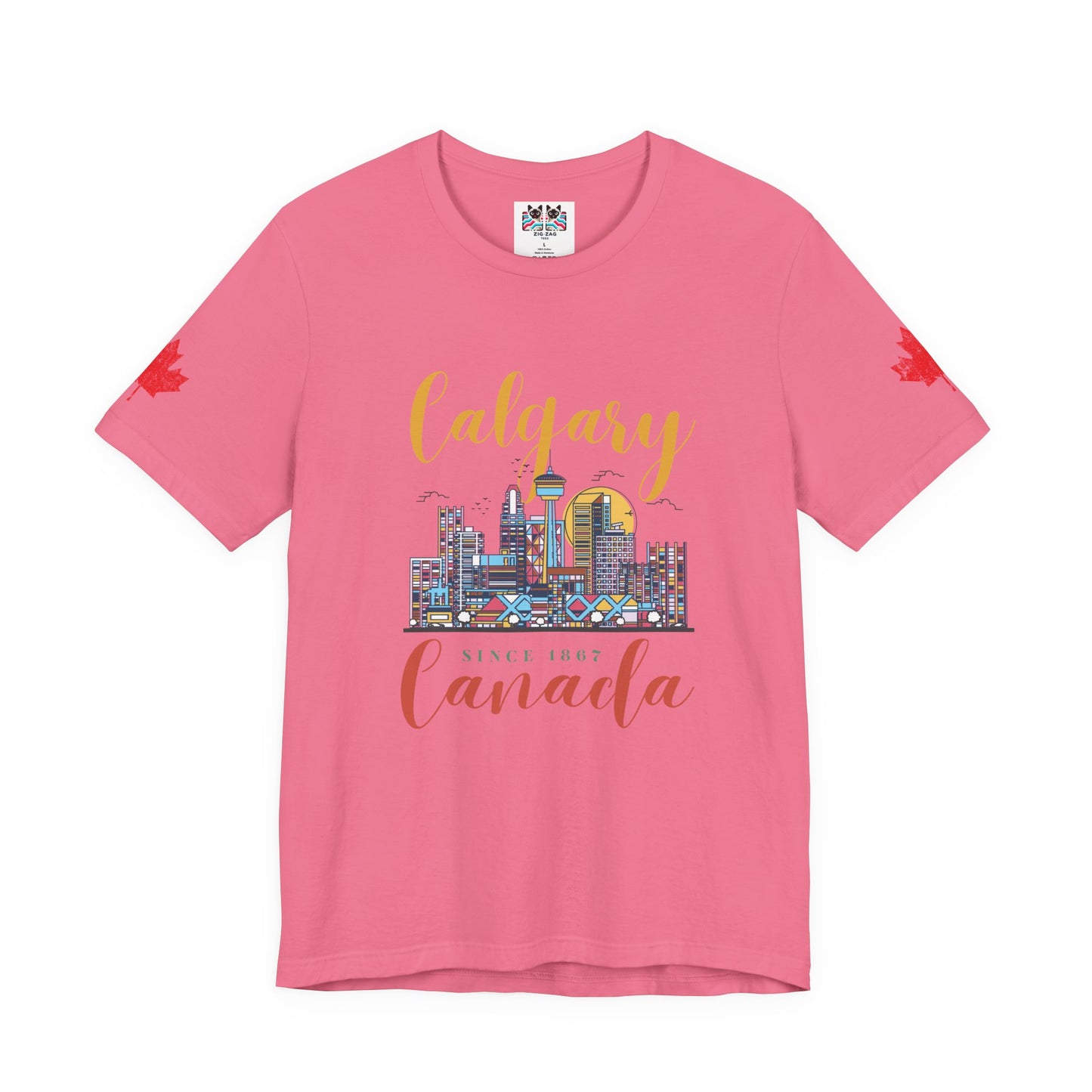 Calgary Canada Skyline Since 1867 T-Shirt