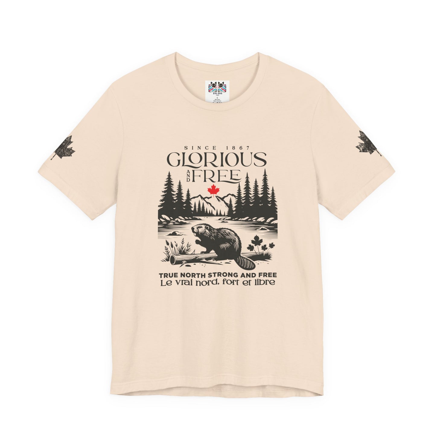 Canada Beaver Glorious North T-Shirt