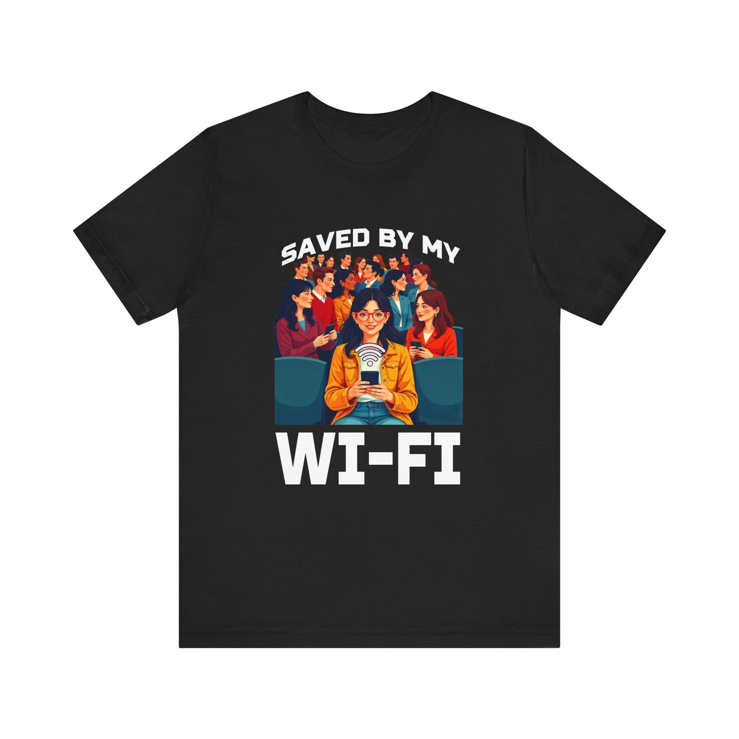 Wi Fi Over Human Connection Tee for Introverts Who Prefer Signal Strength, Streaming Peace, and the Comfort of Quiet Disconnect