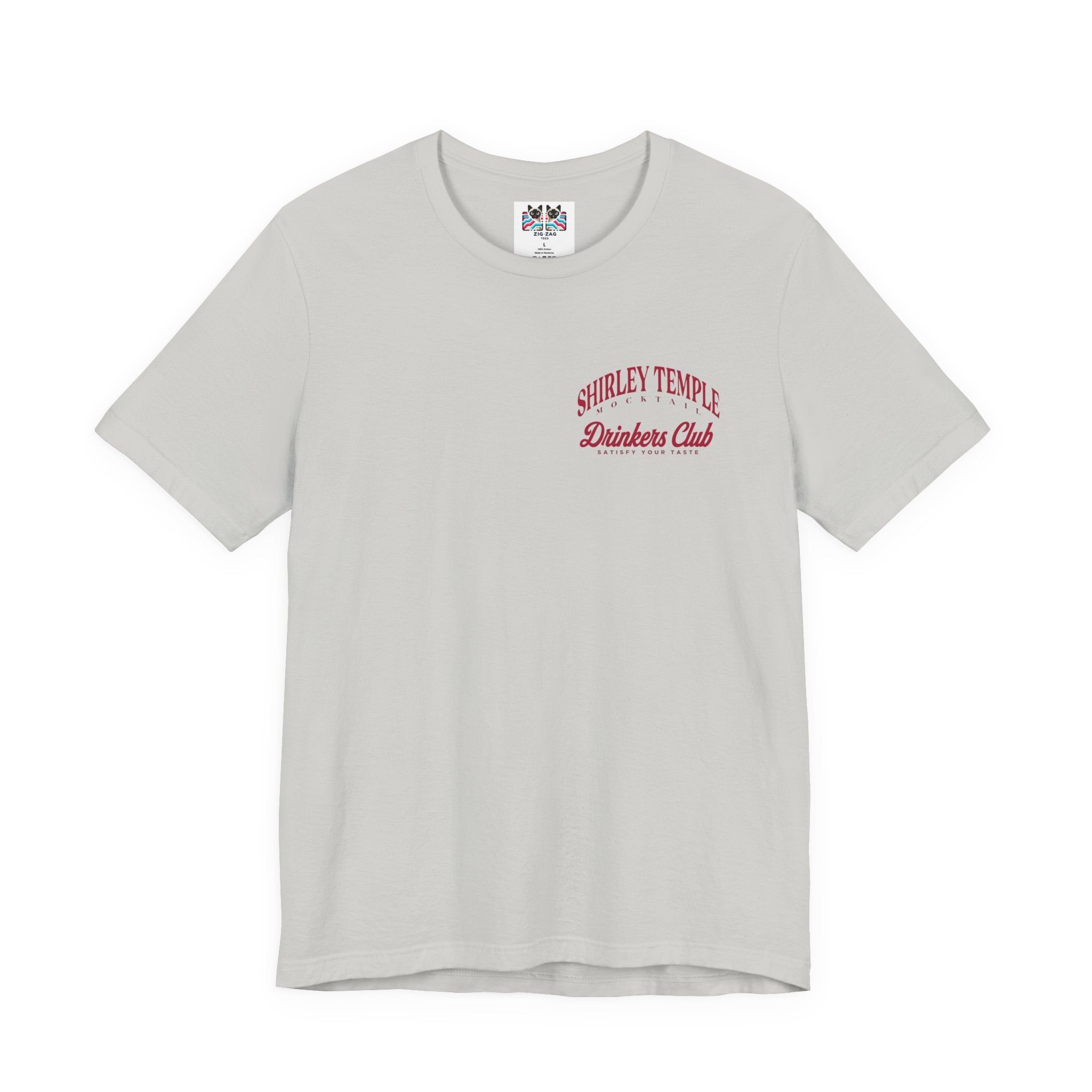 Shirley Temple Mocktail Drinkers Club Tshirt – Satisfy Your Taste