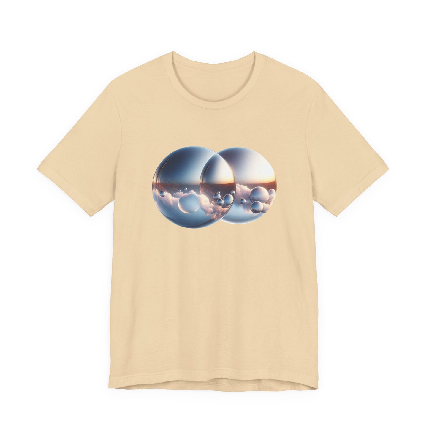 Parallel Universe Portal – Illusional Bubble Window Graphic T-Shirt