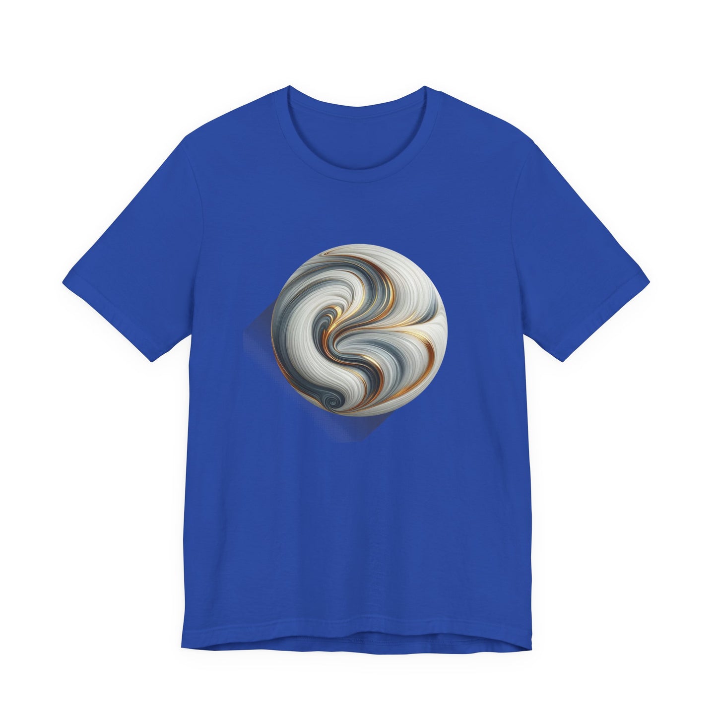 Liquid Marble – Flowing Marble Effect Abstract Graphic T-Shirt