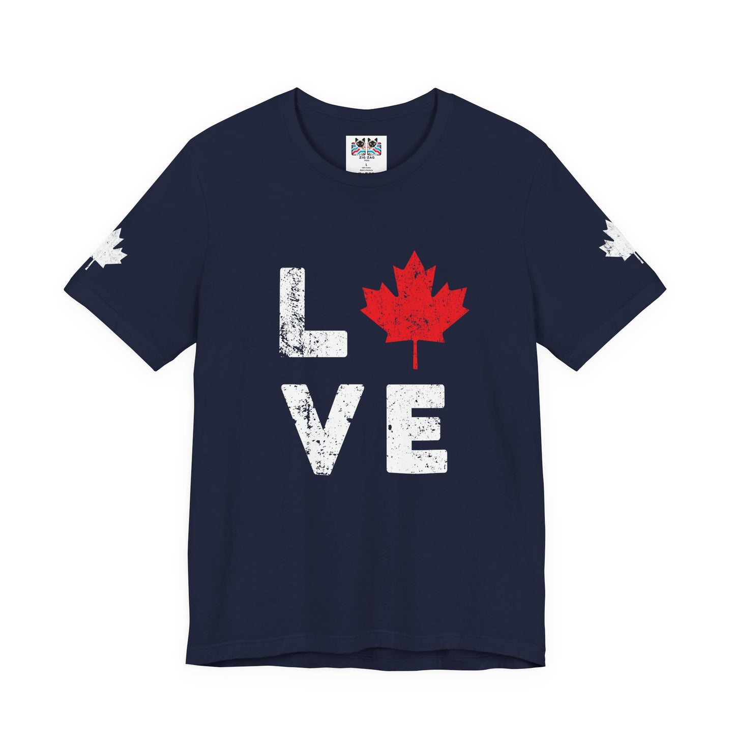 Canada Maple Leaf Love T-Shirt
