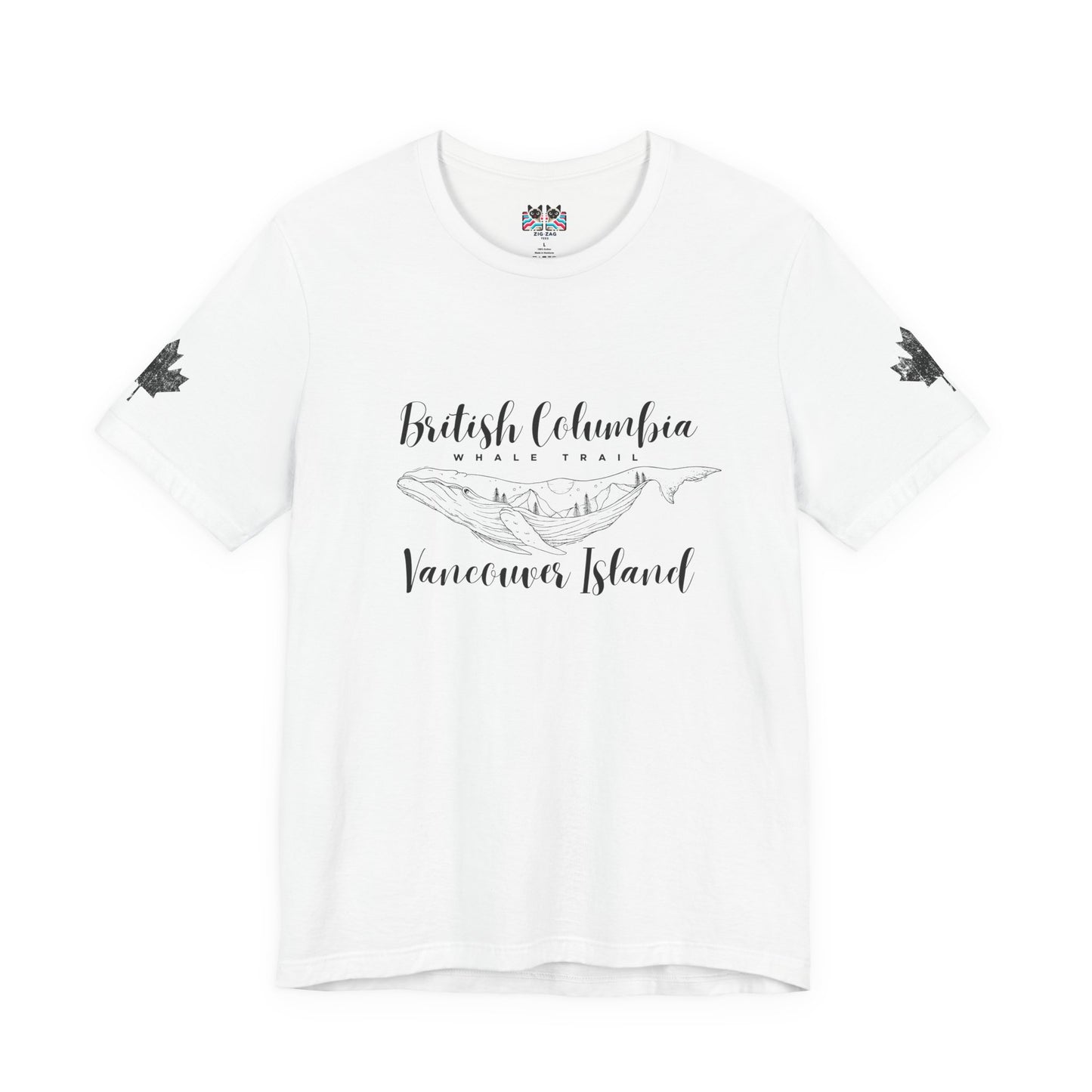 British Columbia Whale Trail Vancouver Island Canada T-Shirt
