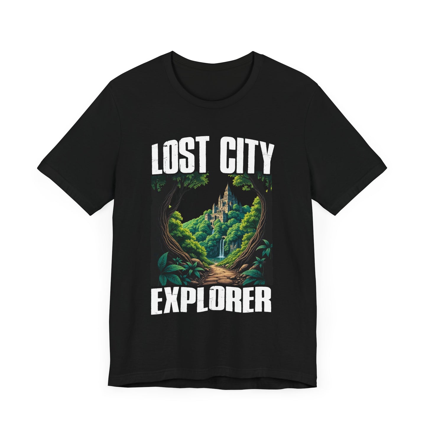 Lost City Explorer Tee, History Adventure Shirt, Archaeology Trek Top, Ancient Mystery Graphic, Discovery Fan Gift