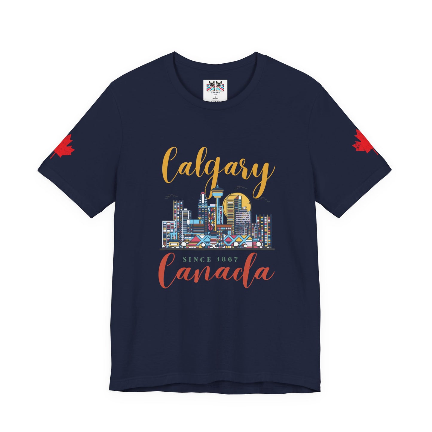 Calgary Canada Skyline Since 1867 T-Shirt