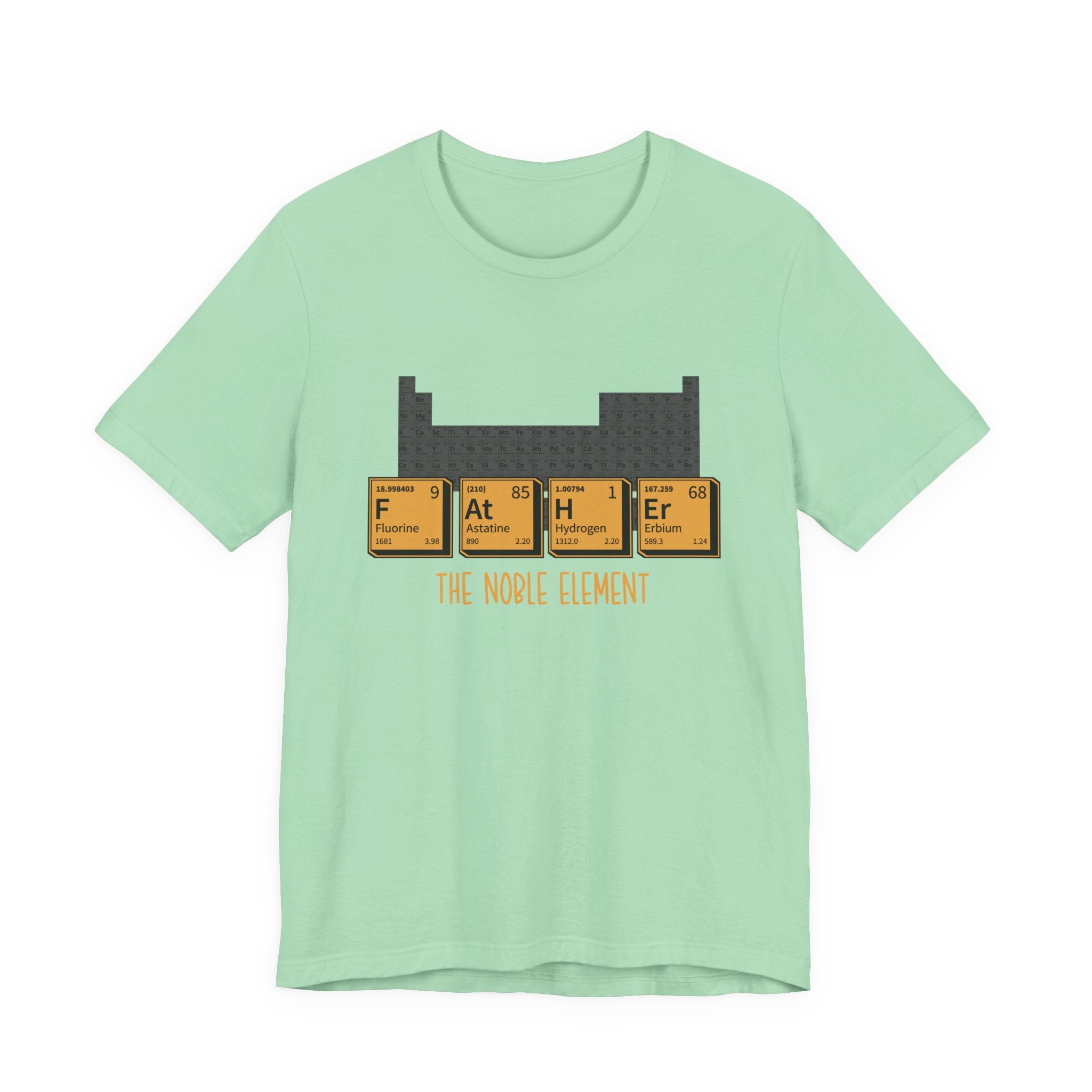 Funny Periodic Table T-Shirt – F At H Ar The Nobel Element Science Pun Tee