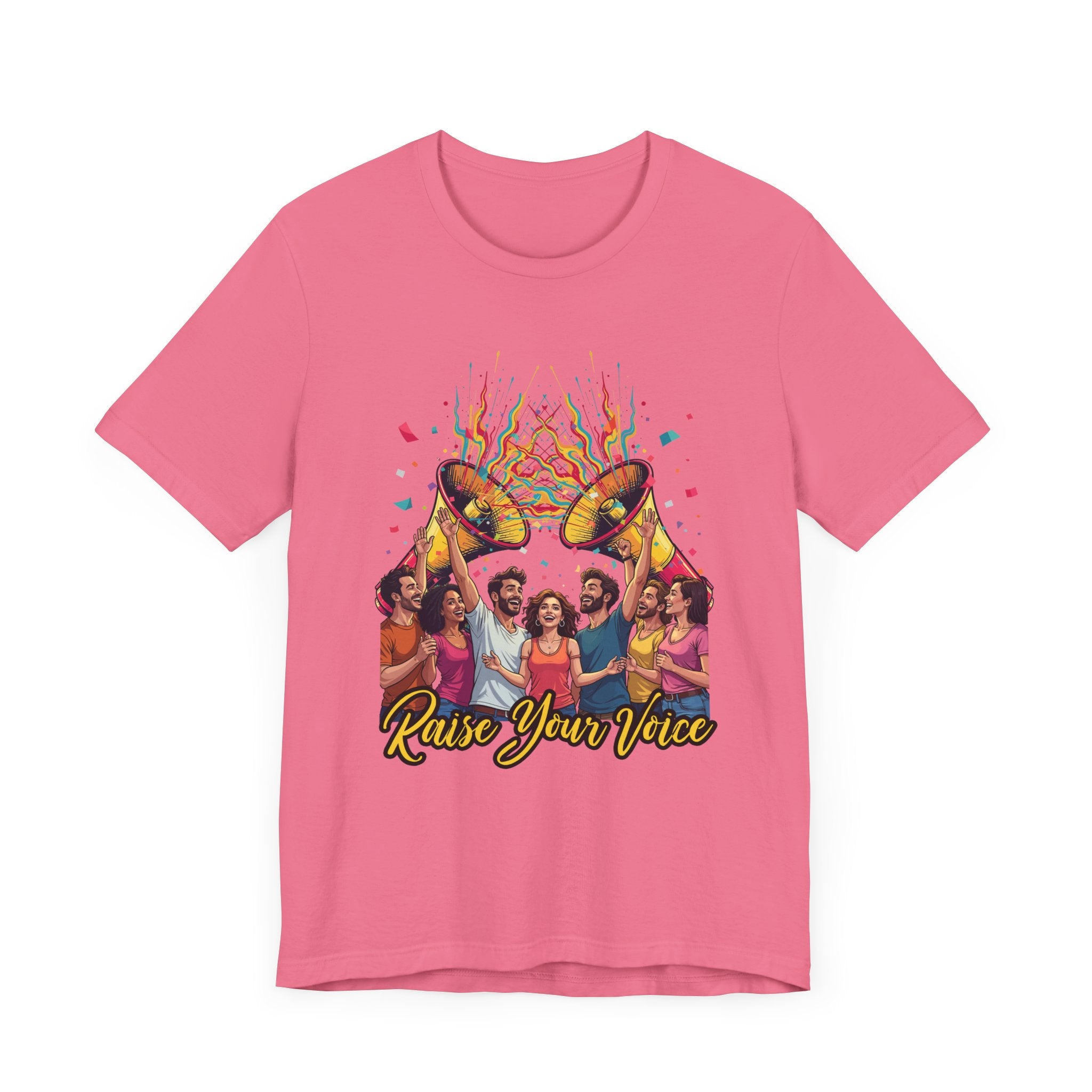 Raise Your Voice Shirt Speak Up Graphic Tee for Advocates Activists and Change Seekers Who Believe in Power Through Action and Awareness