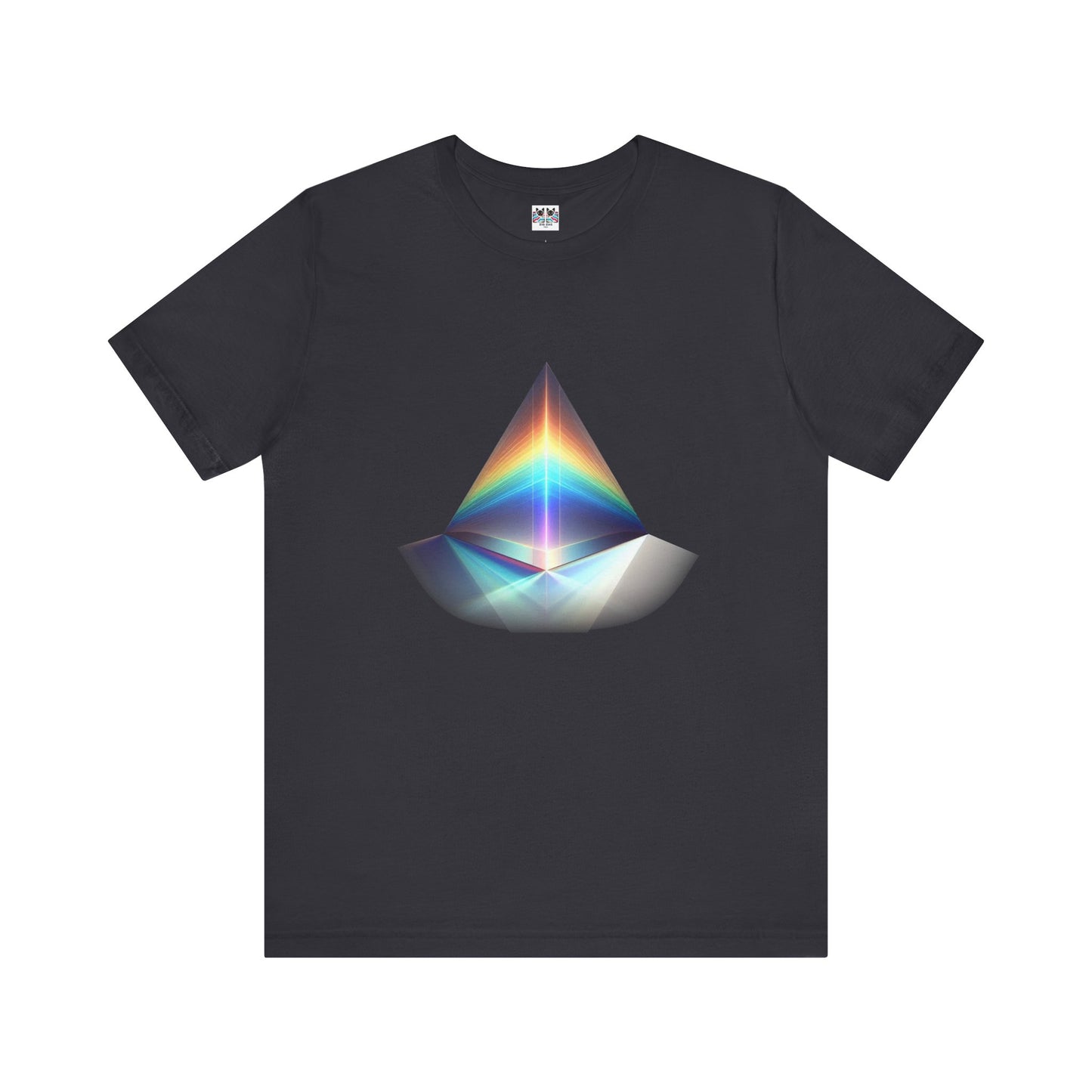 Prism Reflection Light Spectrum Art T-Shirt
