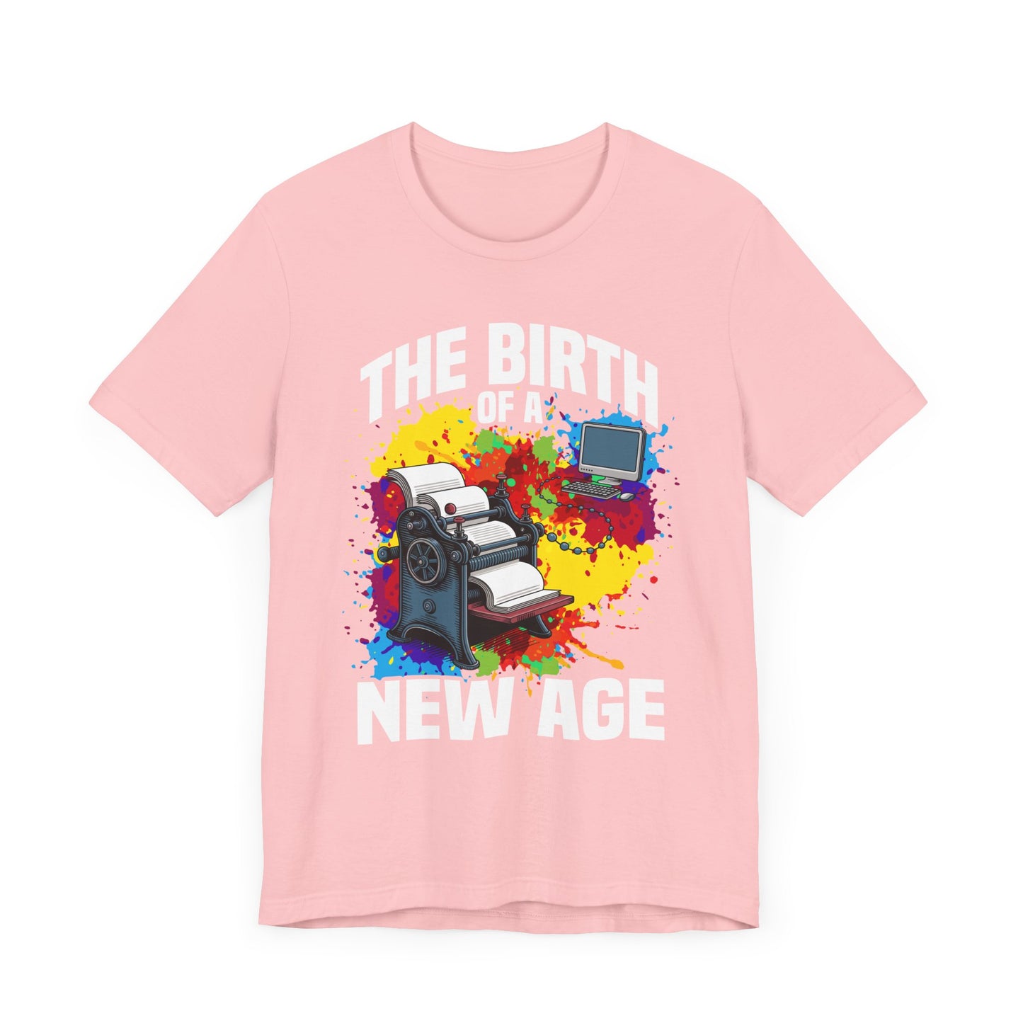 Printing Press Changed Everything Tee, History Milestone Shirt, Literature Revolution Tee, Invention Graphic Top, Educator Gift