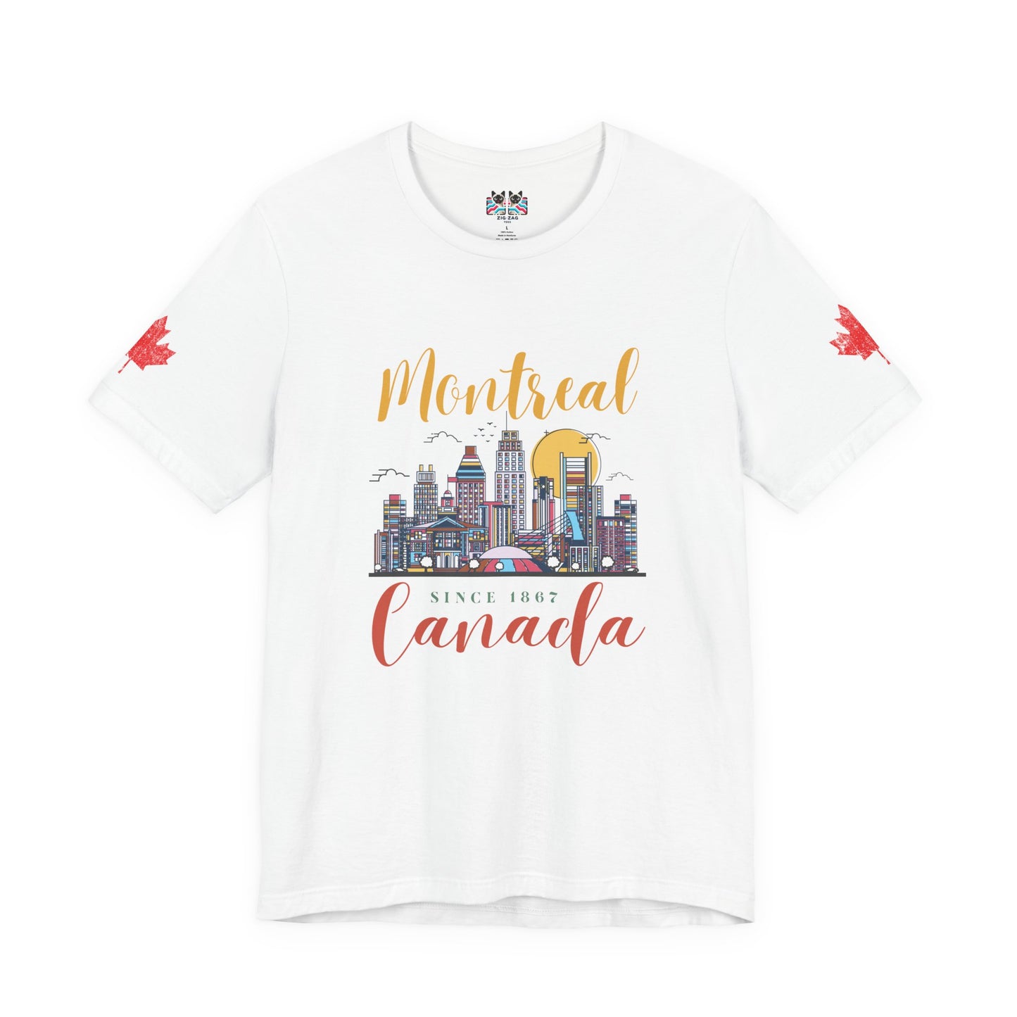 Montreal Skyline Canada Since 1867 T-Shirt
