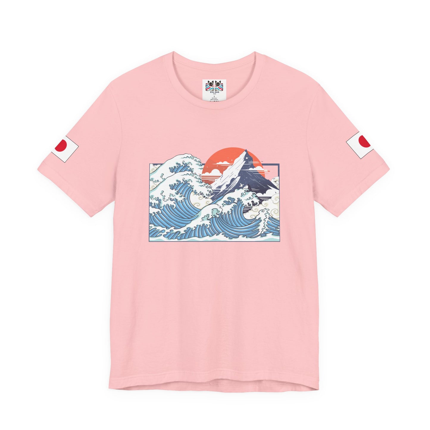 Great Wave Mt. Fuji T-Shirt – Japanese Art Hokusai Style Graphic Tee