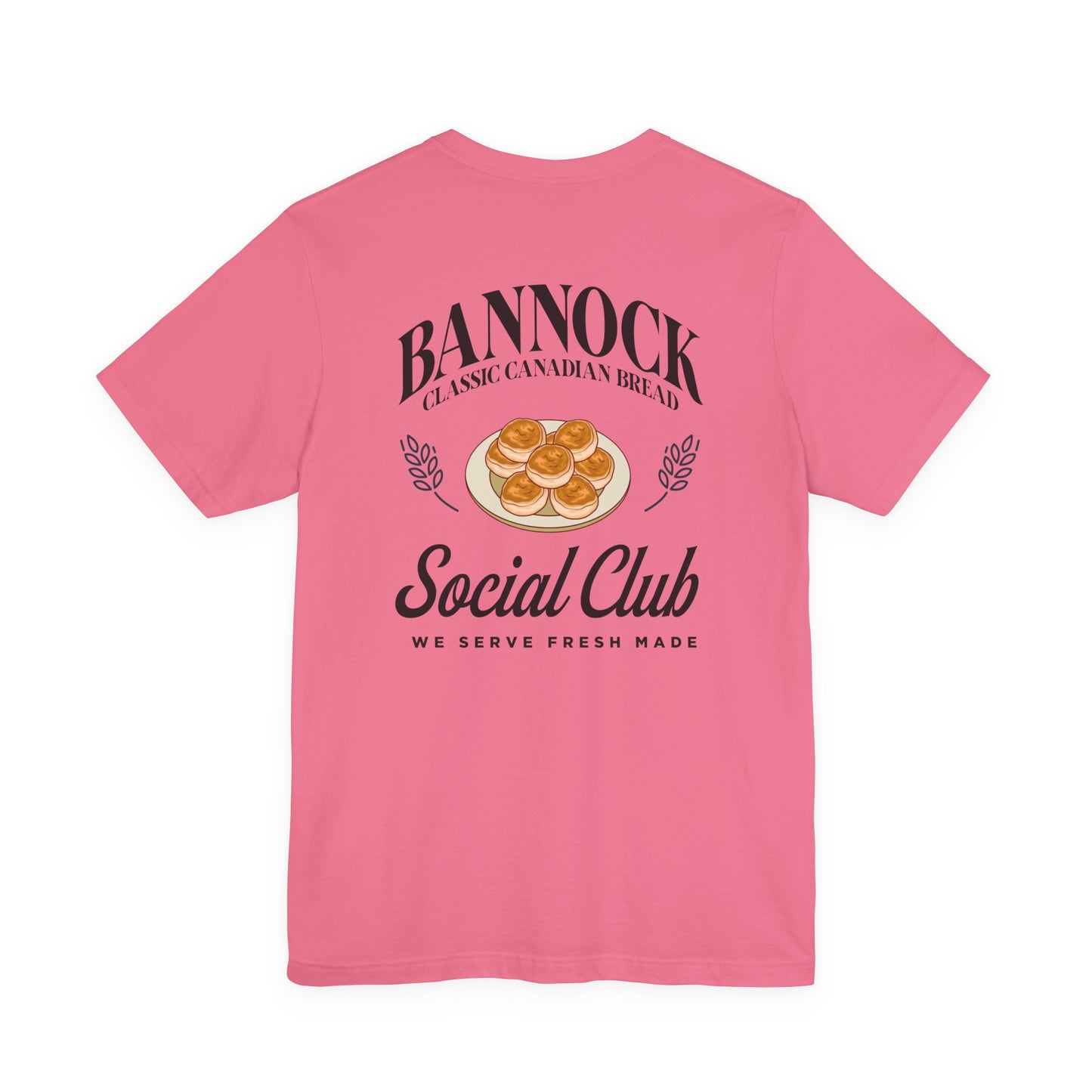 Bannock Classic Canadian Bread T-Shirt – Featuring Traditional Bread Graphic