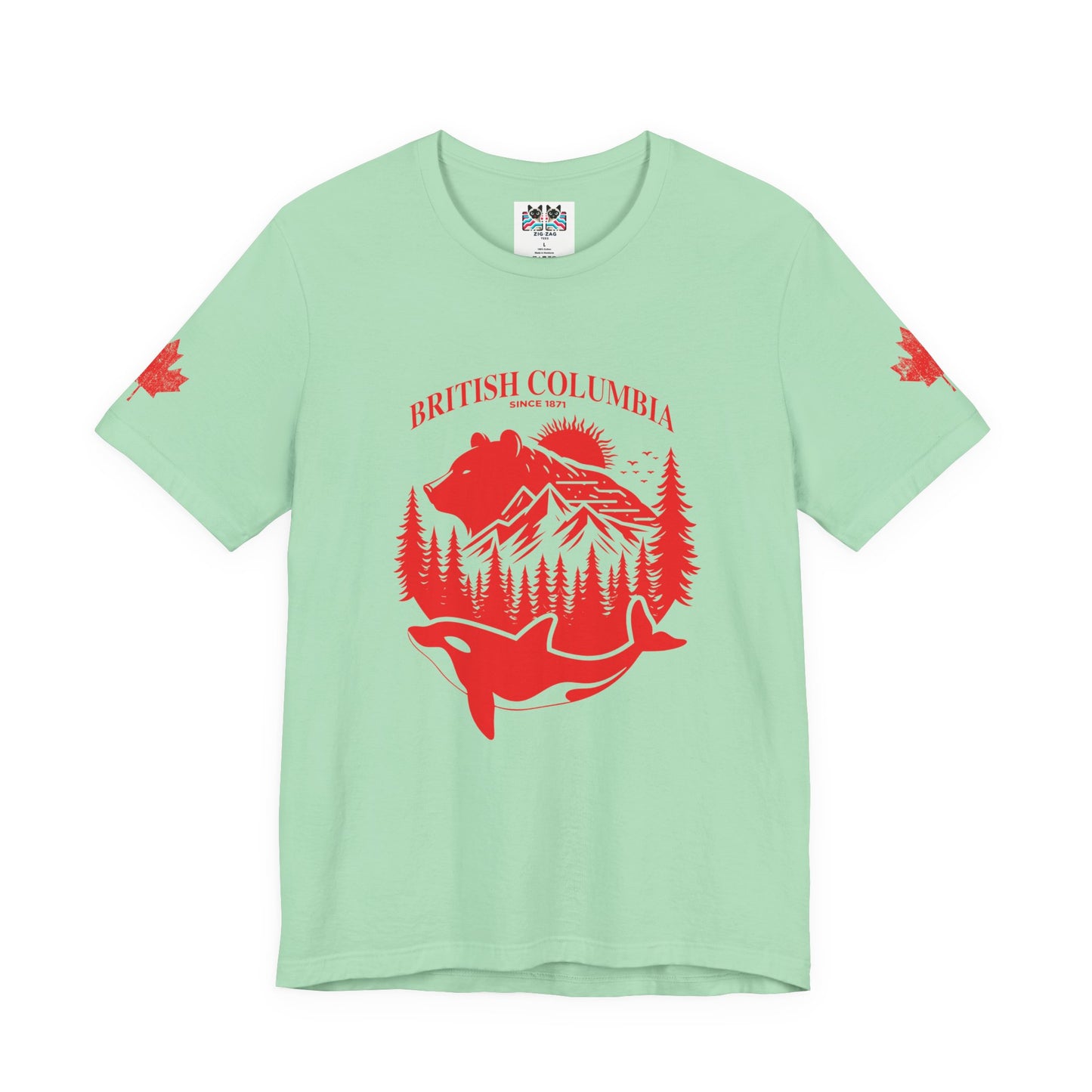 British Columbia Canada Wilderness Classic T-Shirt