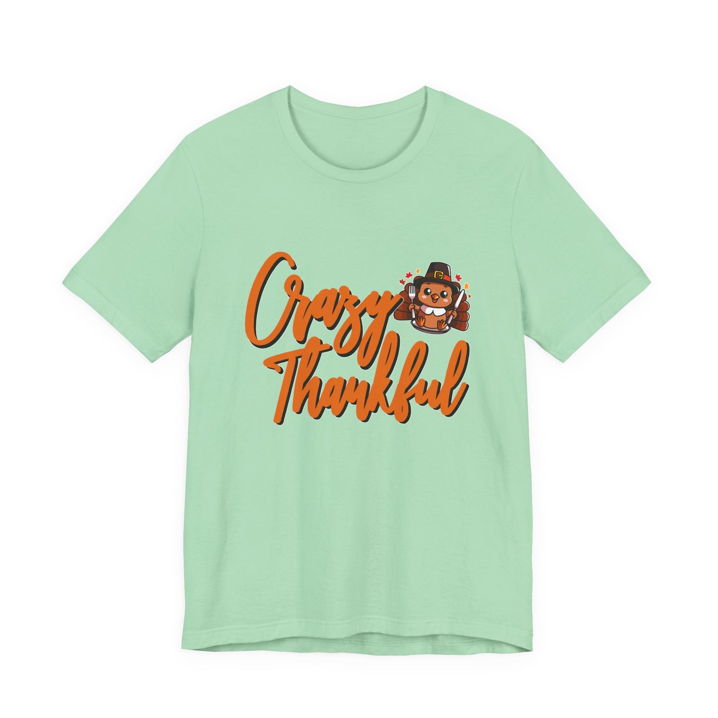 Crazy Thankful Baby Turkey T-Shirt