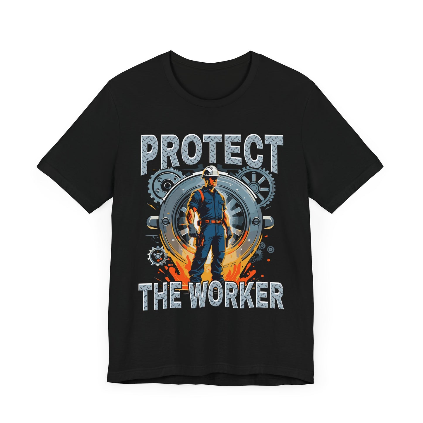 Protect The Worker - Industrial Safety T-Shirt