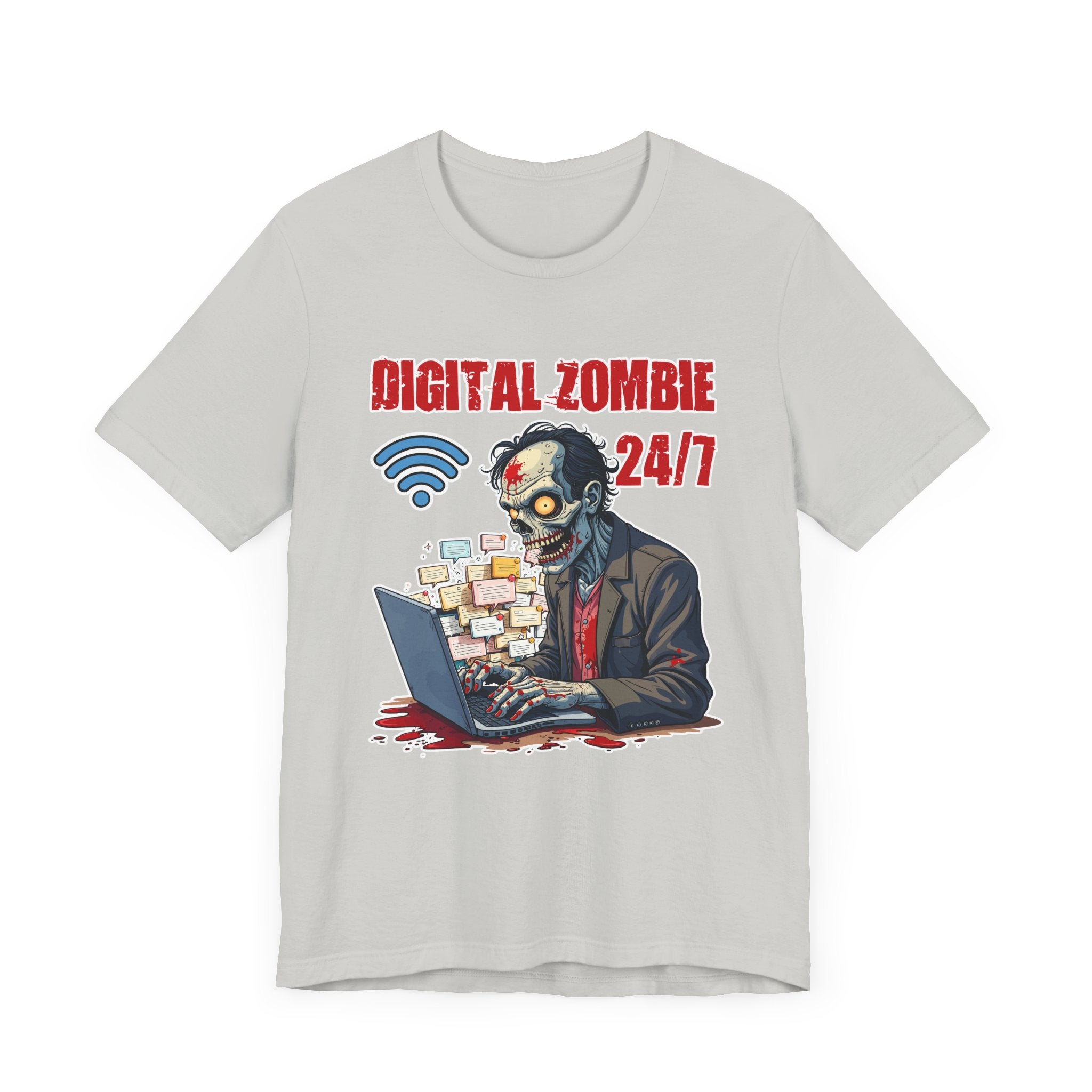 Chronically Online Tee, Internet Addict Shirt, Social Media Humor Graphic, Digital Life Top, Always Plugged In Gift