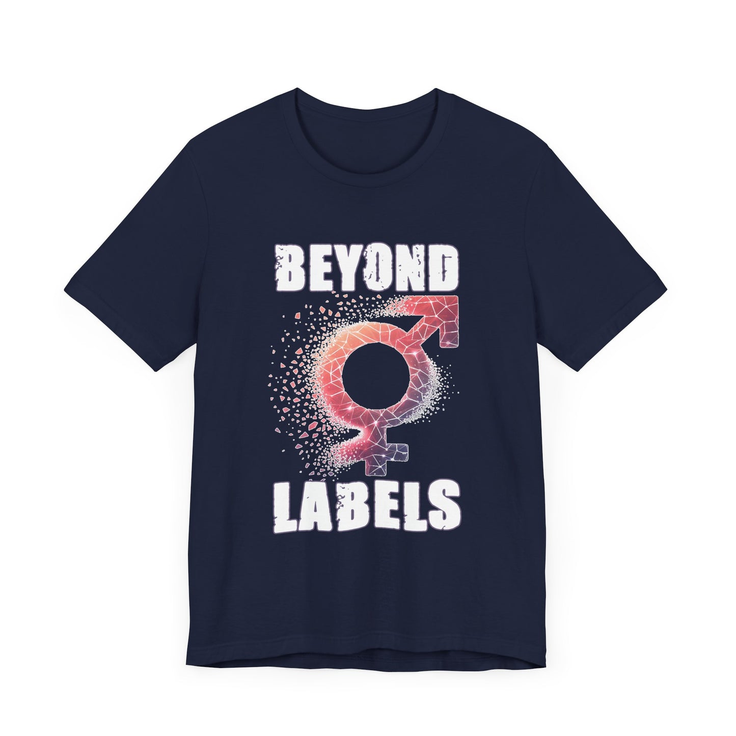 Breaking The Binary Shirt, Pride Beyond Labels Tee, Gender Inclusive T Shirt, LGBTQ Affirmation Apparel, Queer Identity Graphic Top