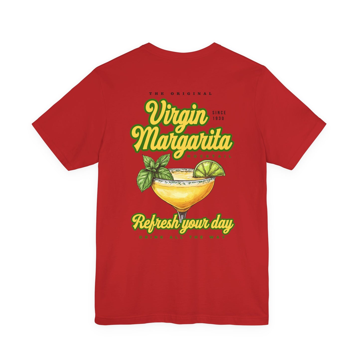 Virgin Margarita Mocktail T-Shirt – Featuring Classic Refreshing Drink Graphic