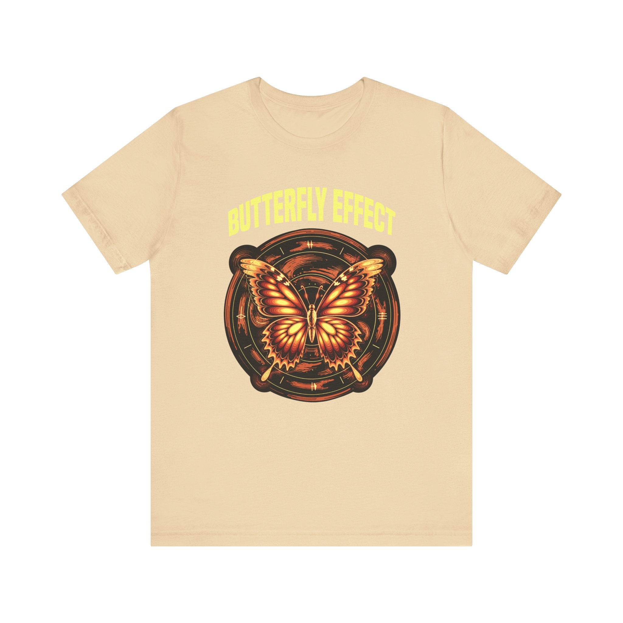 Warning Butterfly Effect Ahead Tee, Sci-Fi Chaos Shirt, Time Shift Graphic Tee, Multiverse Humor Top, Cause and Effect Gift