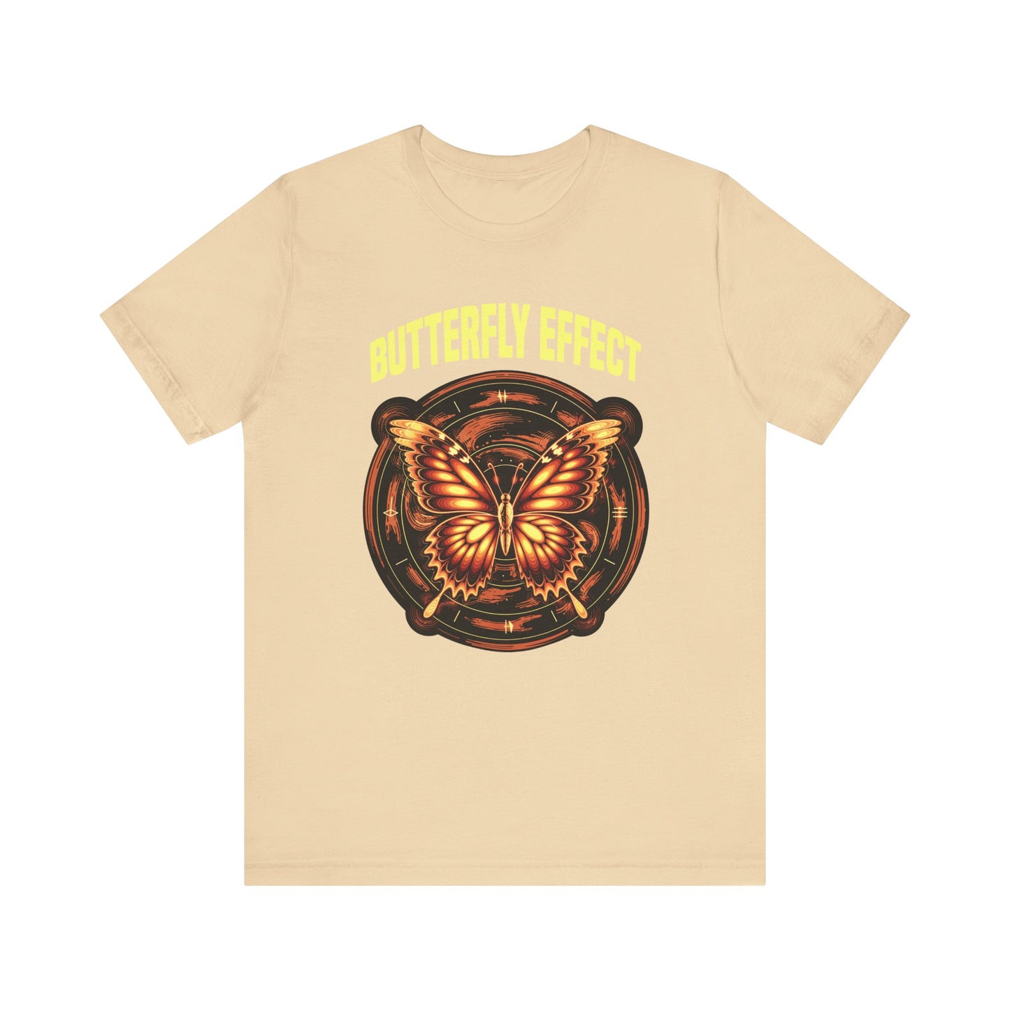 Warning Butterfly Effect Ahead Tee, Sci-Fi Chaos Shirt, Time Shift Graphic Tee, Multiverse Humor Top, Cause and Effect Gift