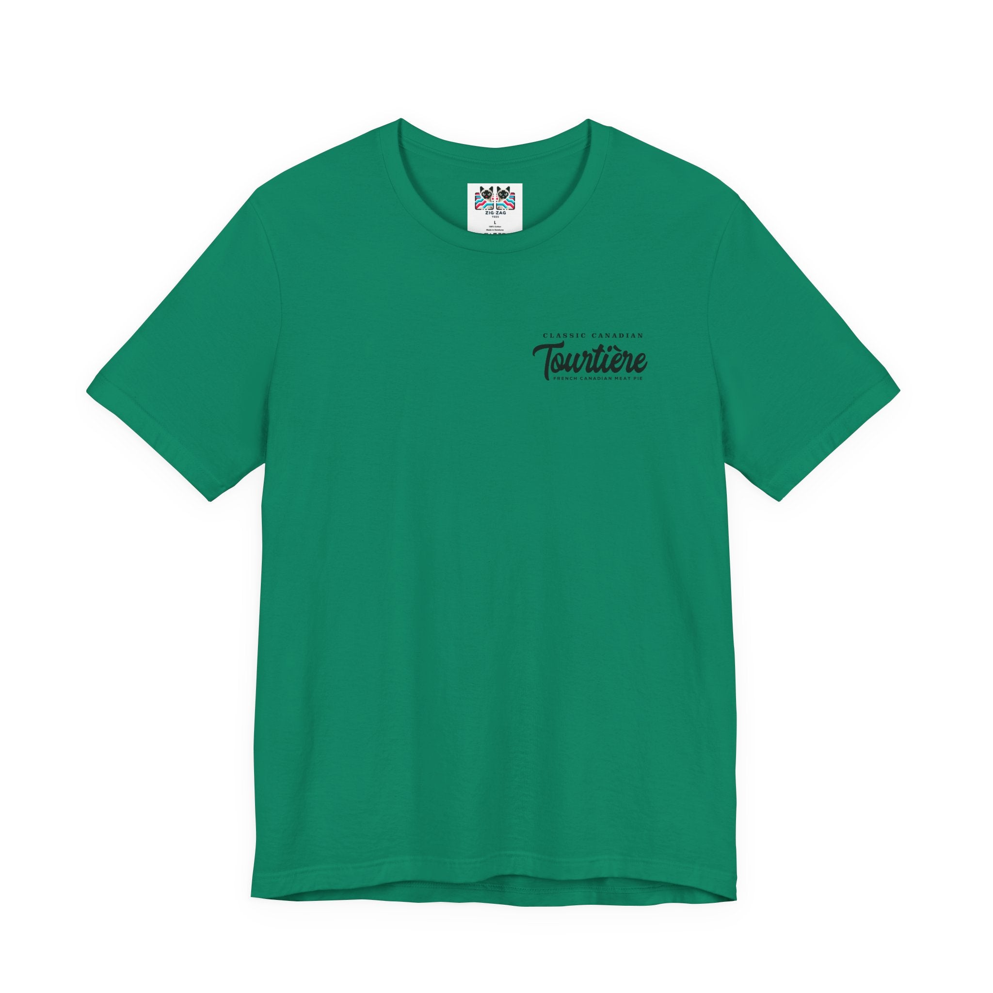 Classic Canadian Tourtiere T-Shirt – Featuring Iconic Ingredients & French Canadian Origins