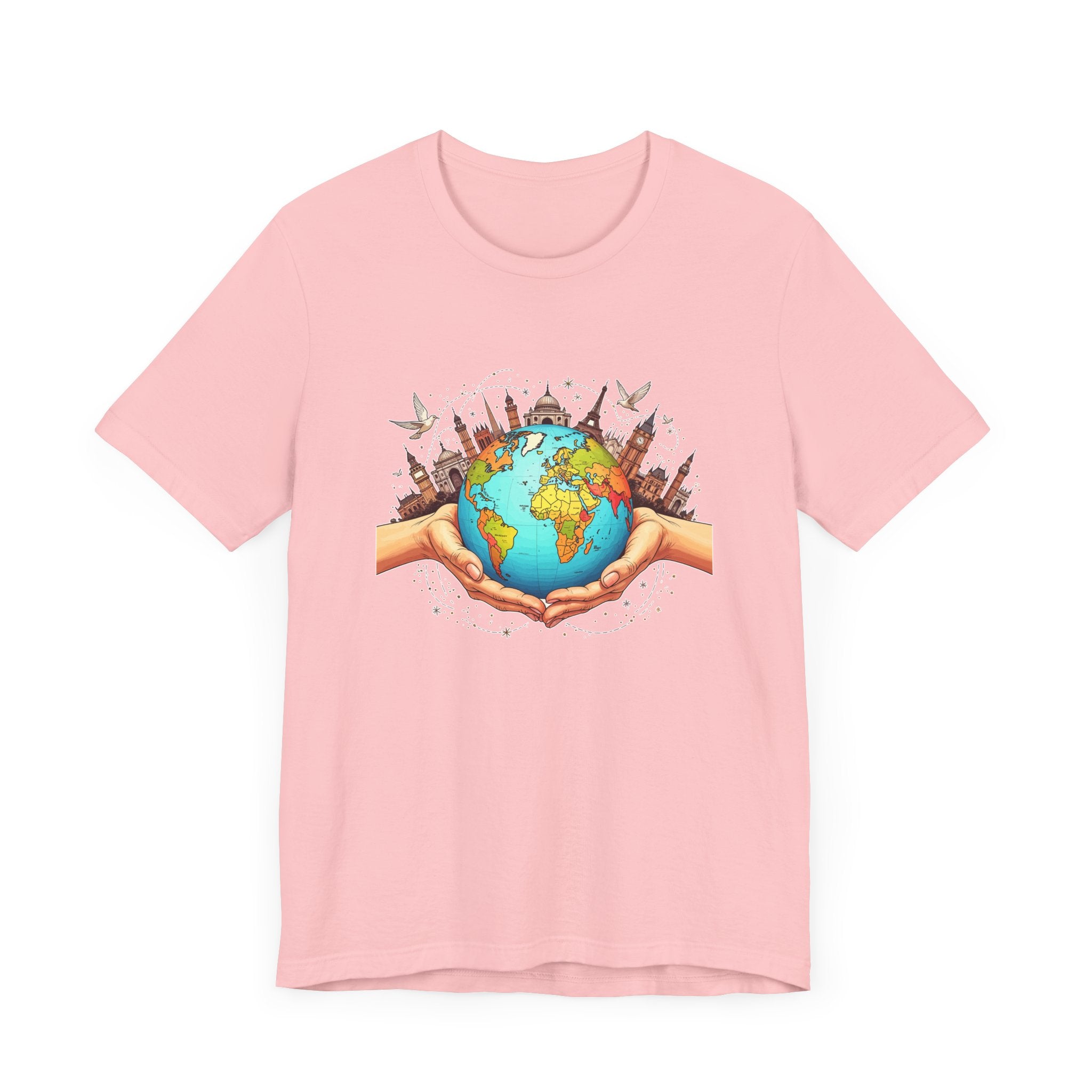 Beyond Borders Shirt Global Connection Graphic Tee for World Travelers Humanitarians and Dreamers Who Believe in Unity Without Walls