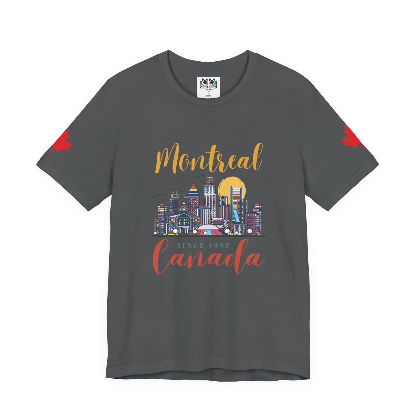 Montreal Skyline Canada Since 1867 T-Shirt