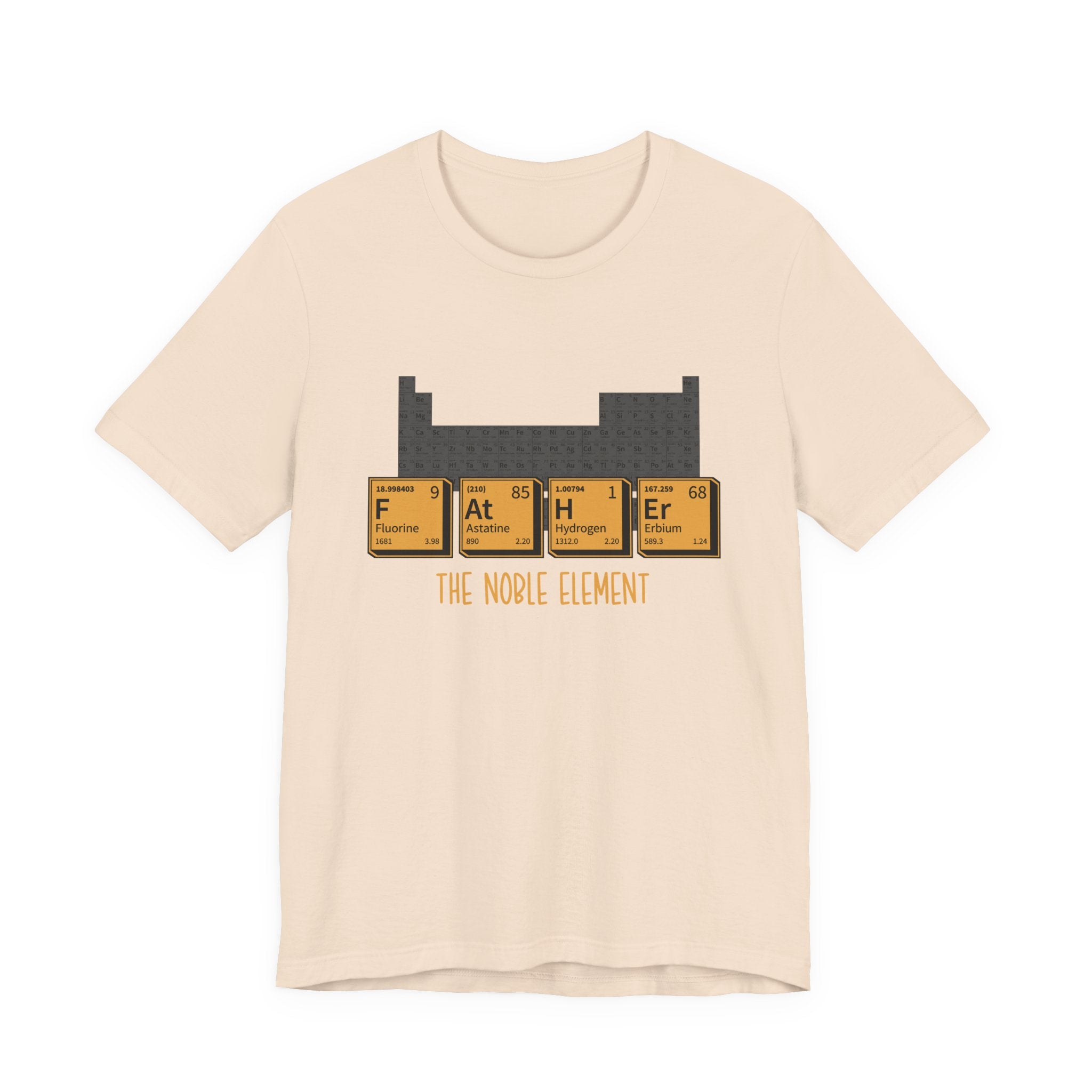 Funny Periodic Table T-Shirt – F At H Ar The Nobel Element Science Pun Tee