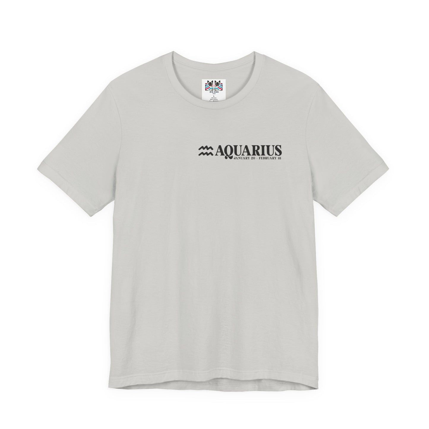 Aquarius Zodiac T-Shirt – Be the Change Air Element