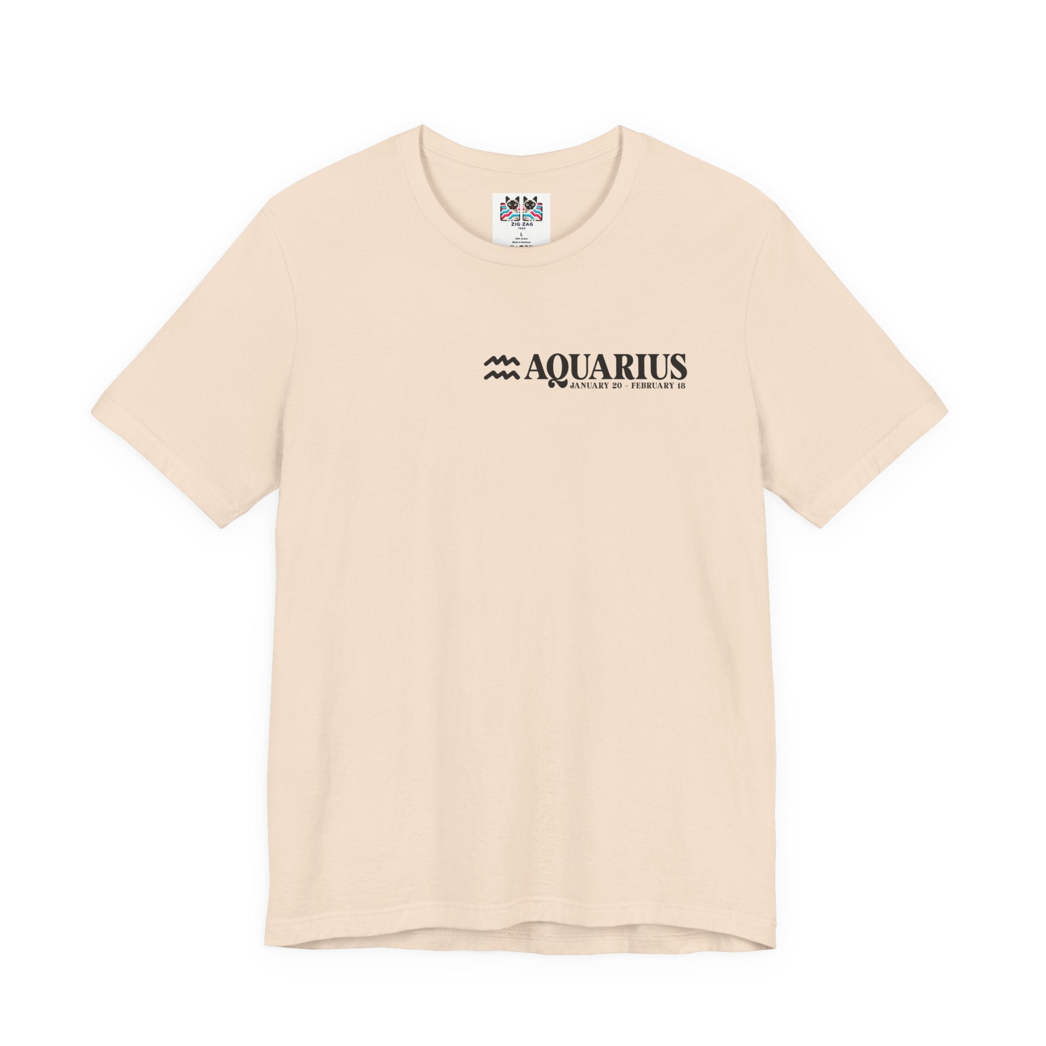 Aquarius Zodiac T-Shirt – Be the Change Air Element