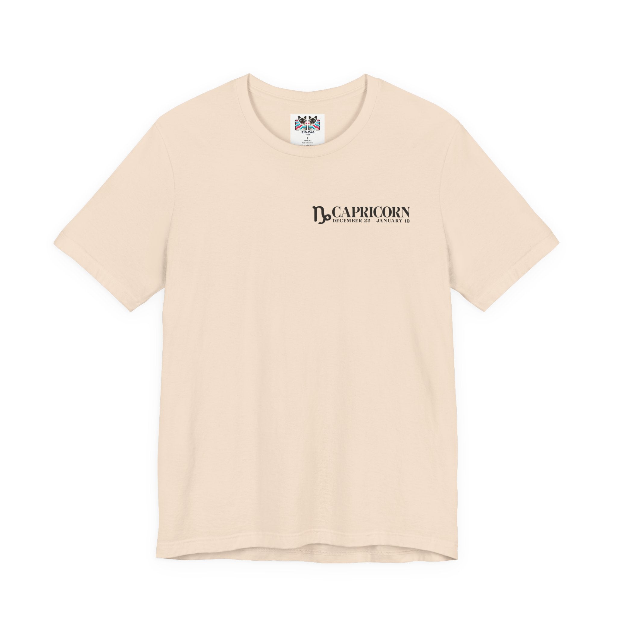 Capricorn Zodiac T-Shirt – Sturdy, Strong and Always Moving Forward Earth Element