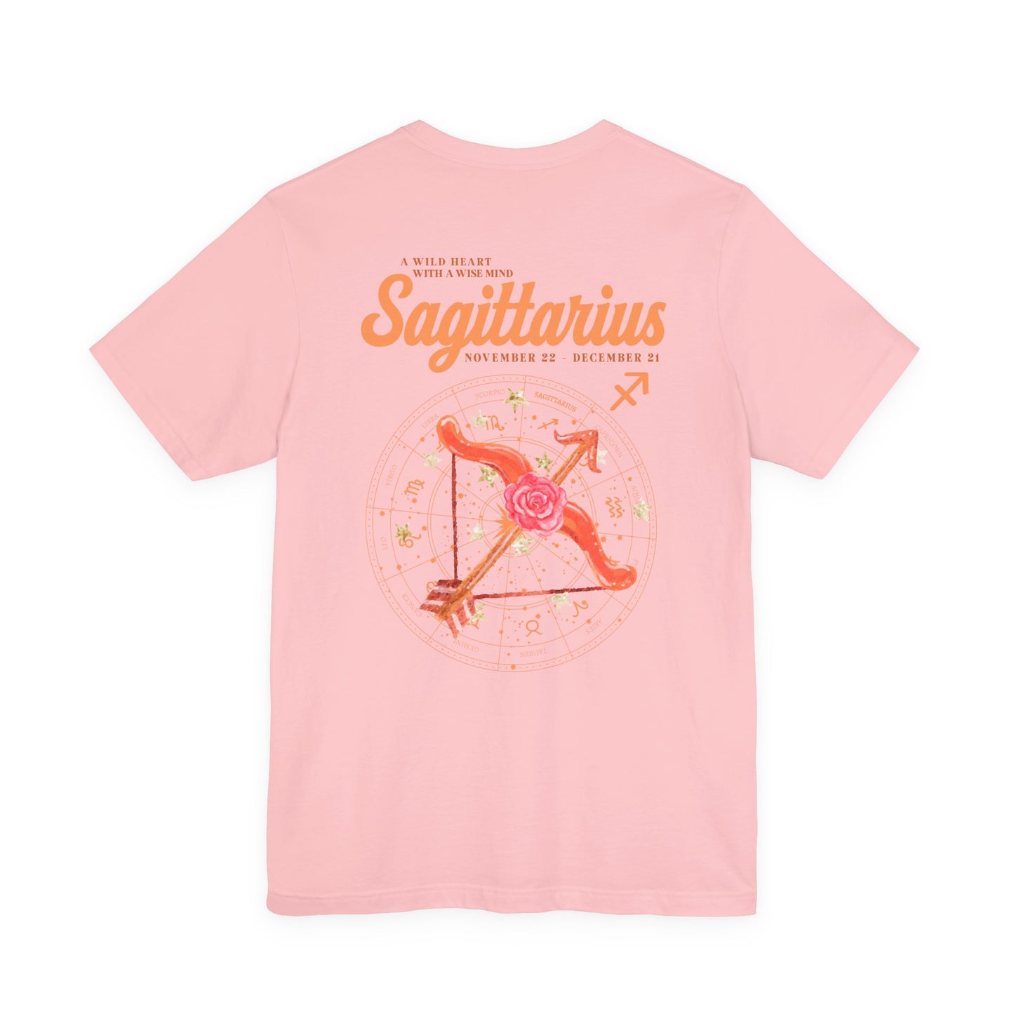Sagittarius Zodiac T-Shirt – A Wild Heart With a Wise Mind
