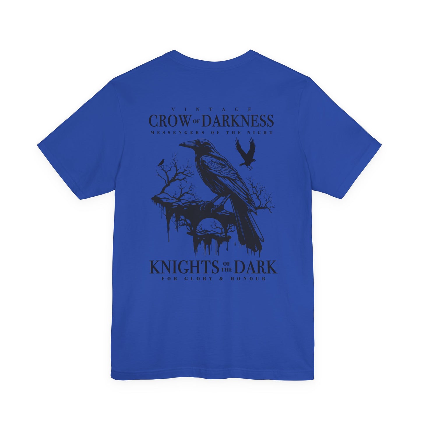 Vintage Crow of Darkness T-Shirt – Night Messenger Graphic