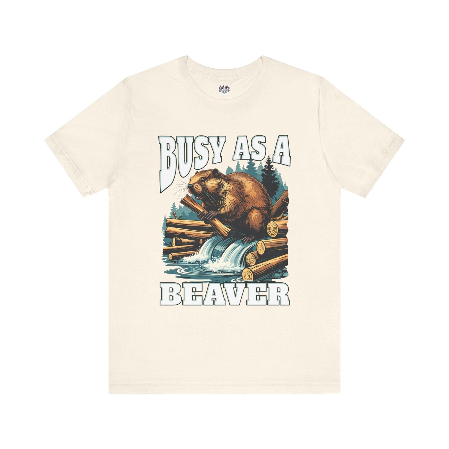 Busy as a Beaver Funny Workaholic T-Shirt