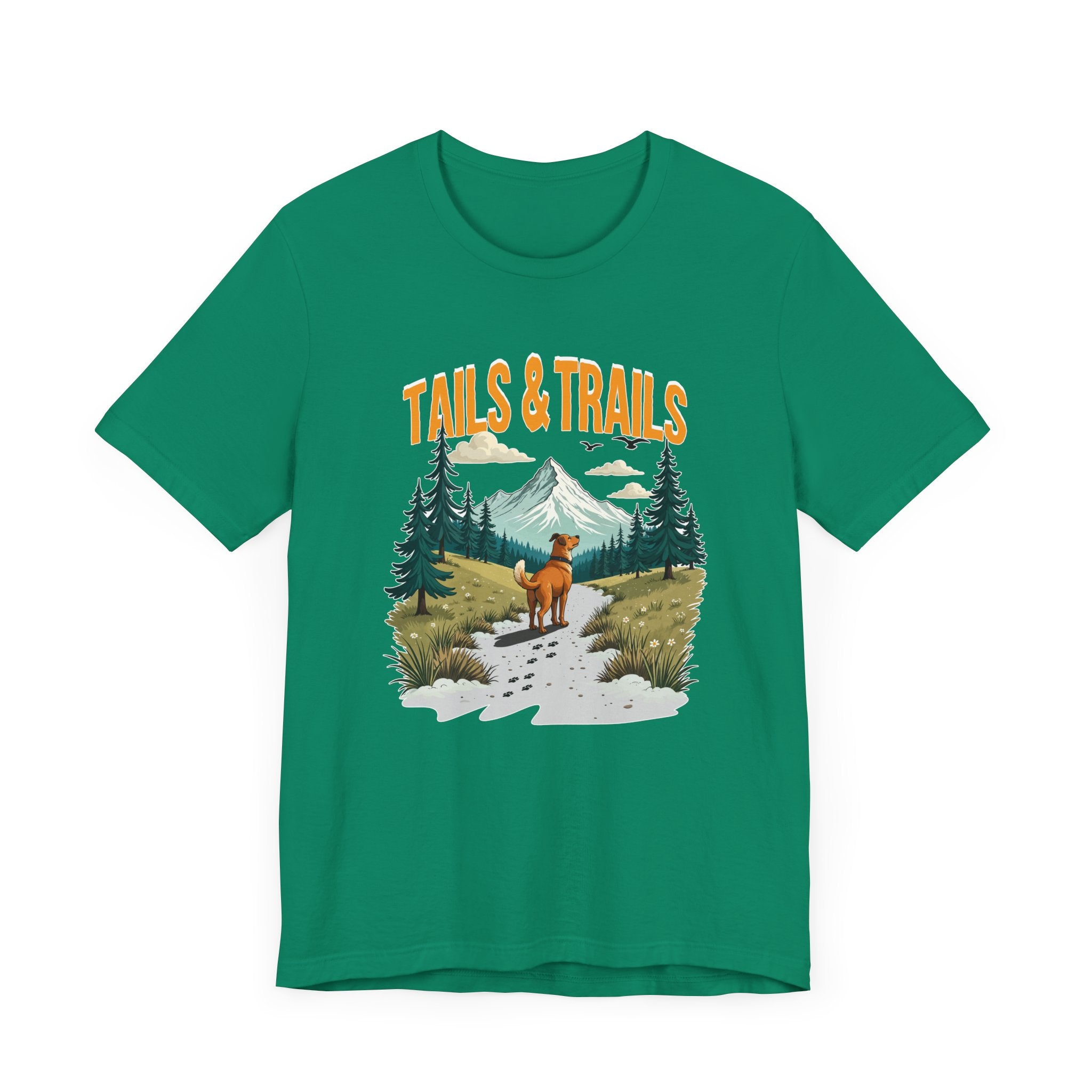 Tails and Trails Shirt Dog Walking Adventure Tee for Pet Parents Who Live for Leashes Parks Muddy Paws and the Great Outdoor Journey