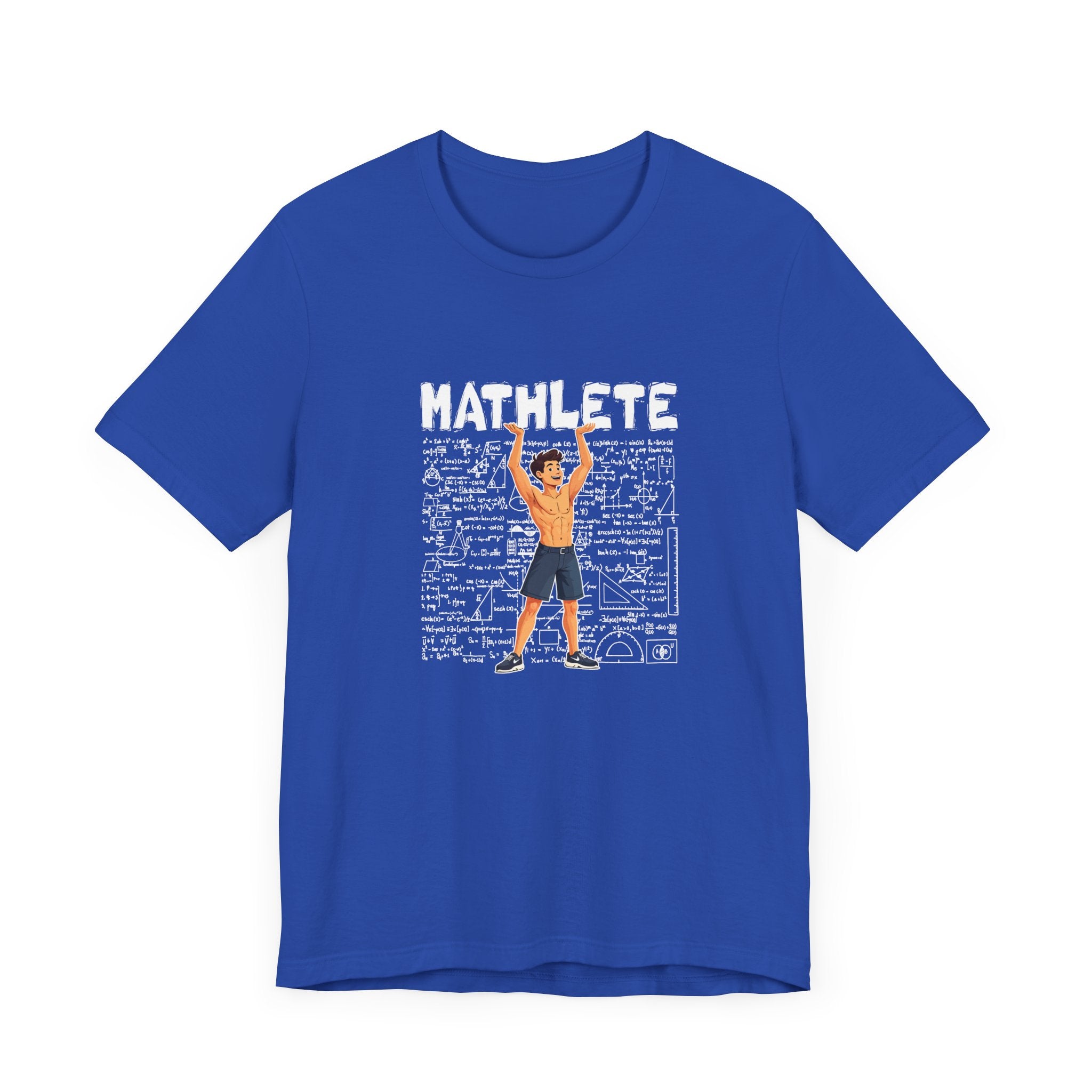Mathlete Math and Fitness Shirt – Workout Geek Humor