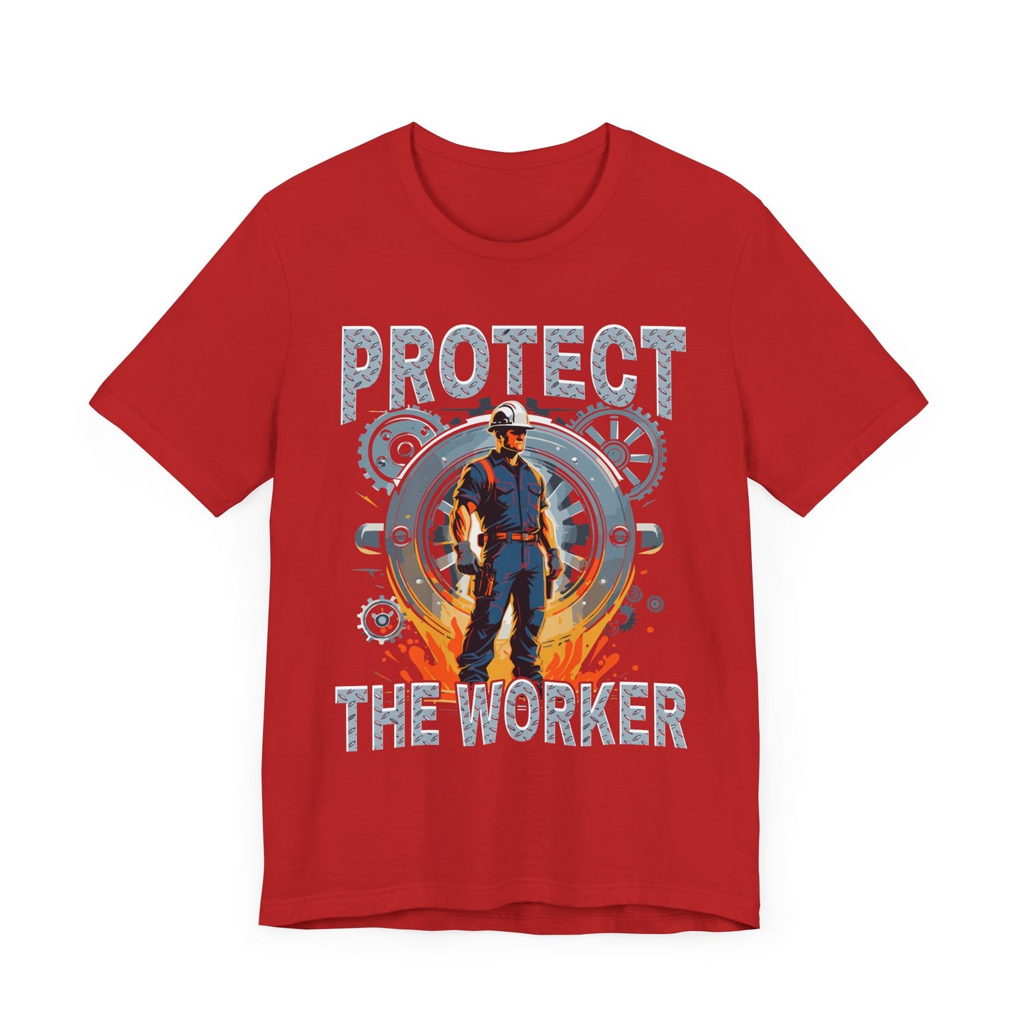 Protect The Worker - Industrial Safety T-Shirt