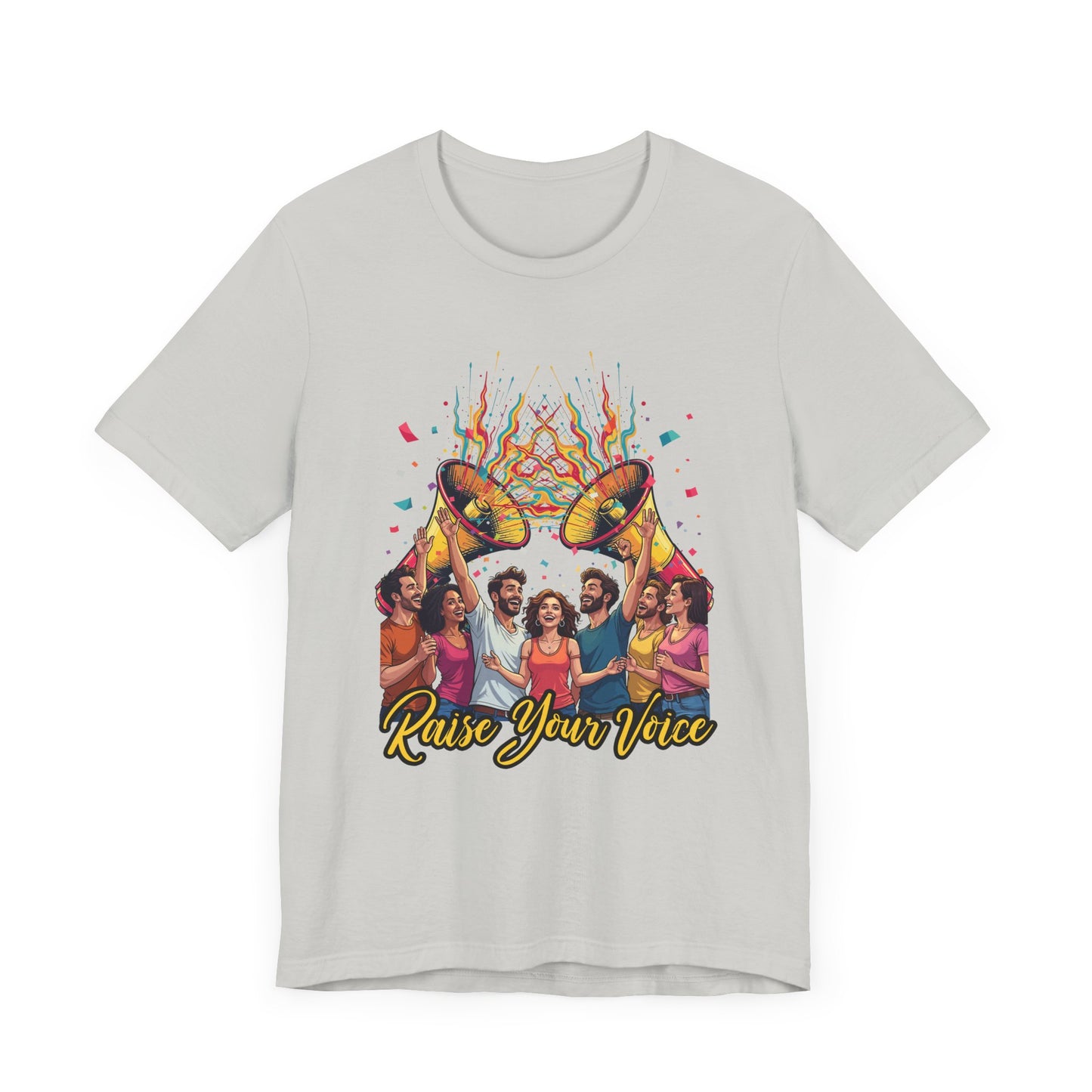 Raise Your Voice Shirt Speak Up Graphic Tee for Advocates Activists and Change Seekers Who Believe in Power Through Action and Awareness